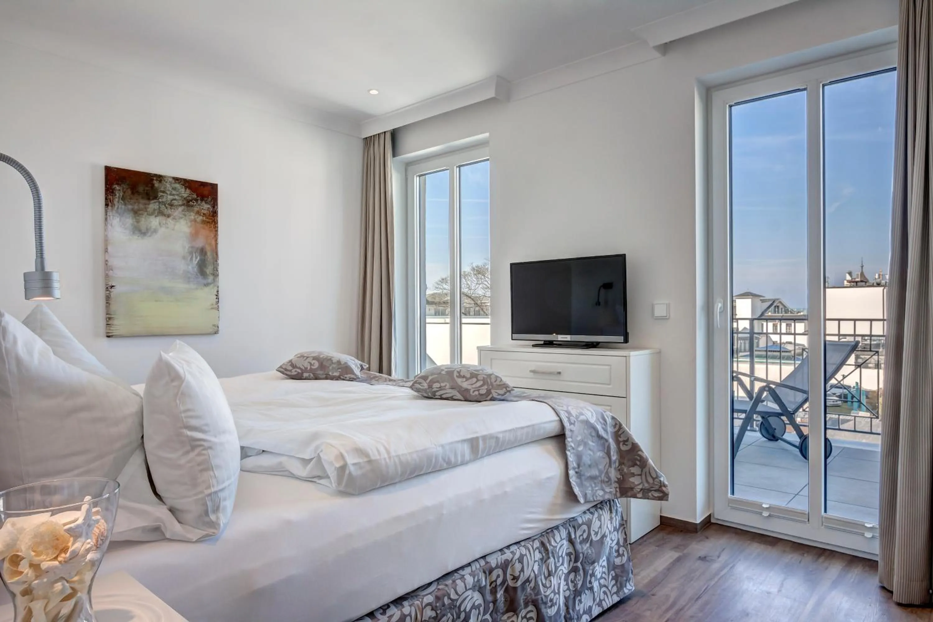 Bedroom, Bed in Aparthotel Villa Lea