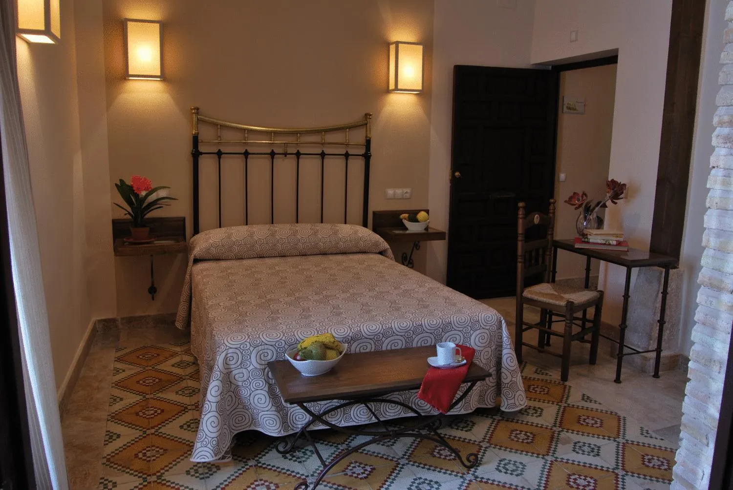 Photo of the whole room, Bed in Hotel Rural Casa Grande Almagro