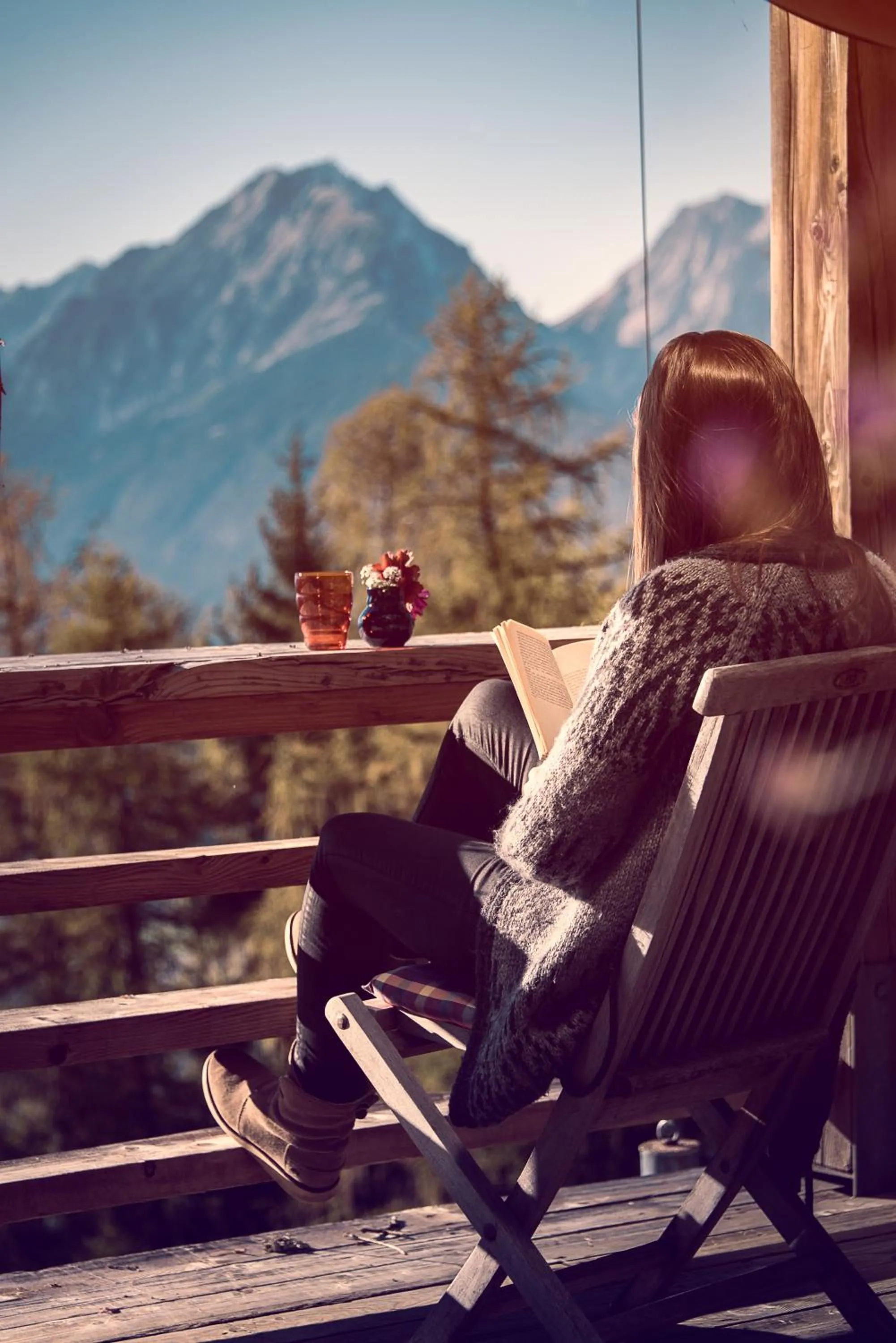 Balcony/Terrace in Biohotel Grafenast