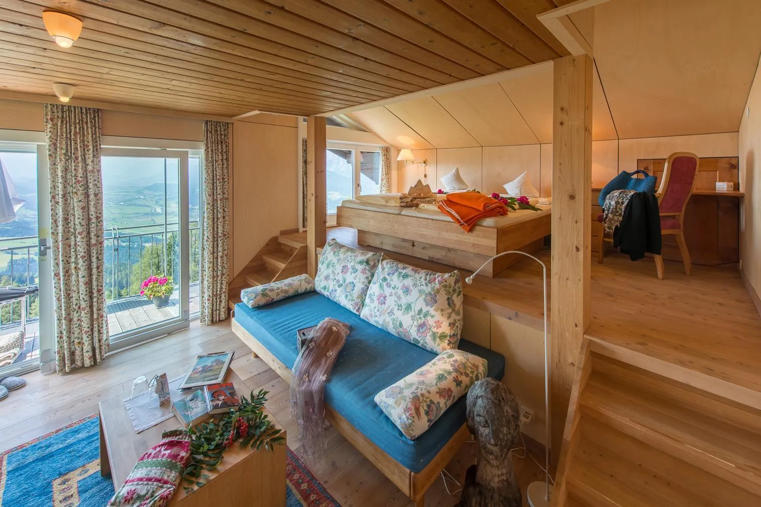 Day, Bed in Biohotel Grafenast