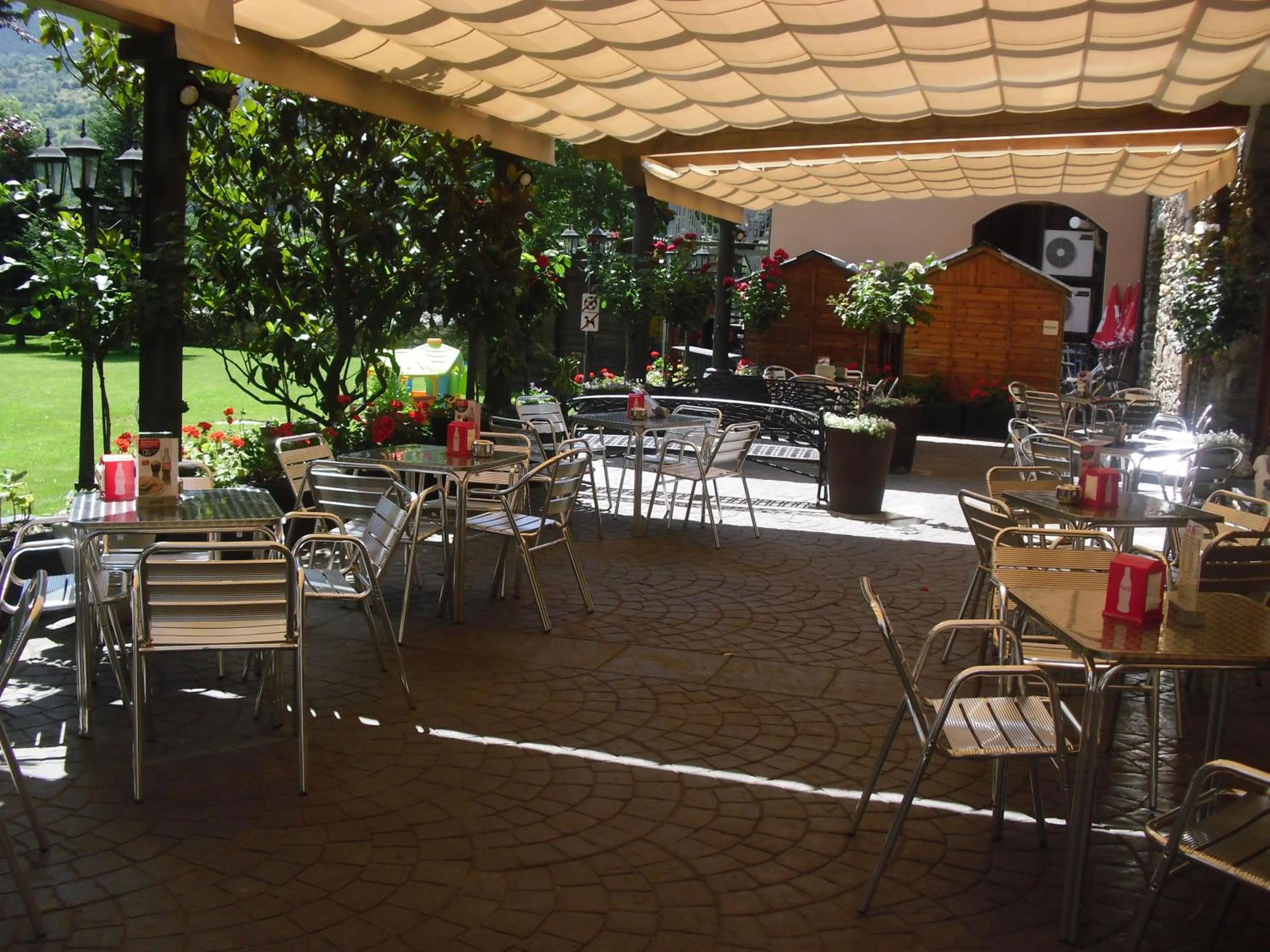 Balcony/Terrace in Hostal Vall D'Aneu by Arcas & Sambola