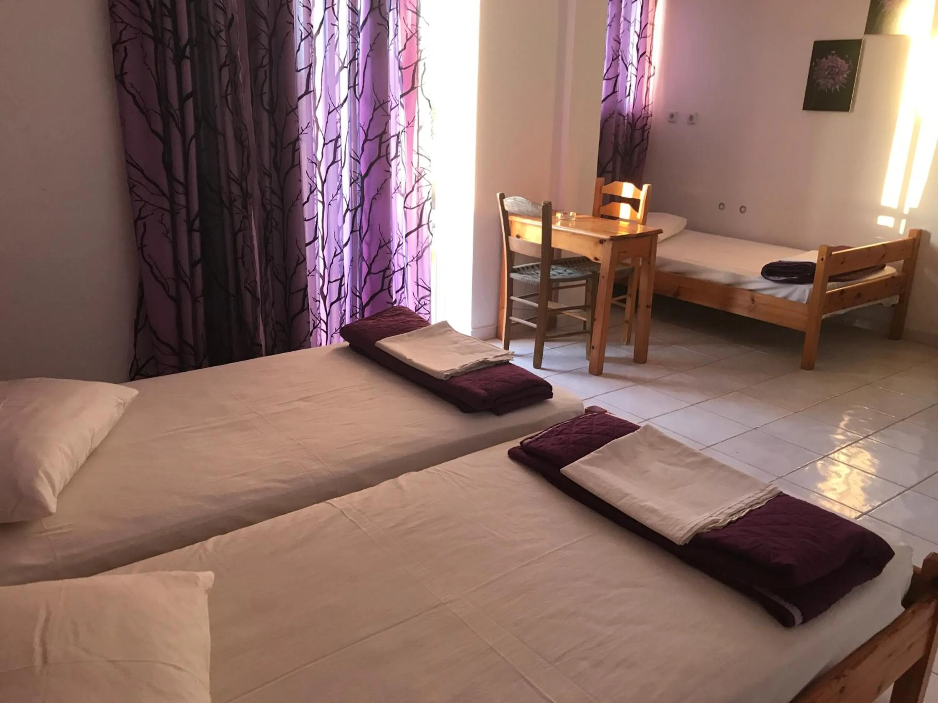 Decorative detail, Bed in Tholos Rooms