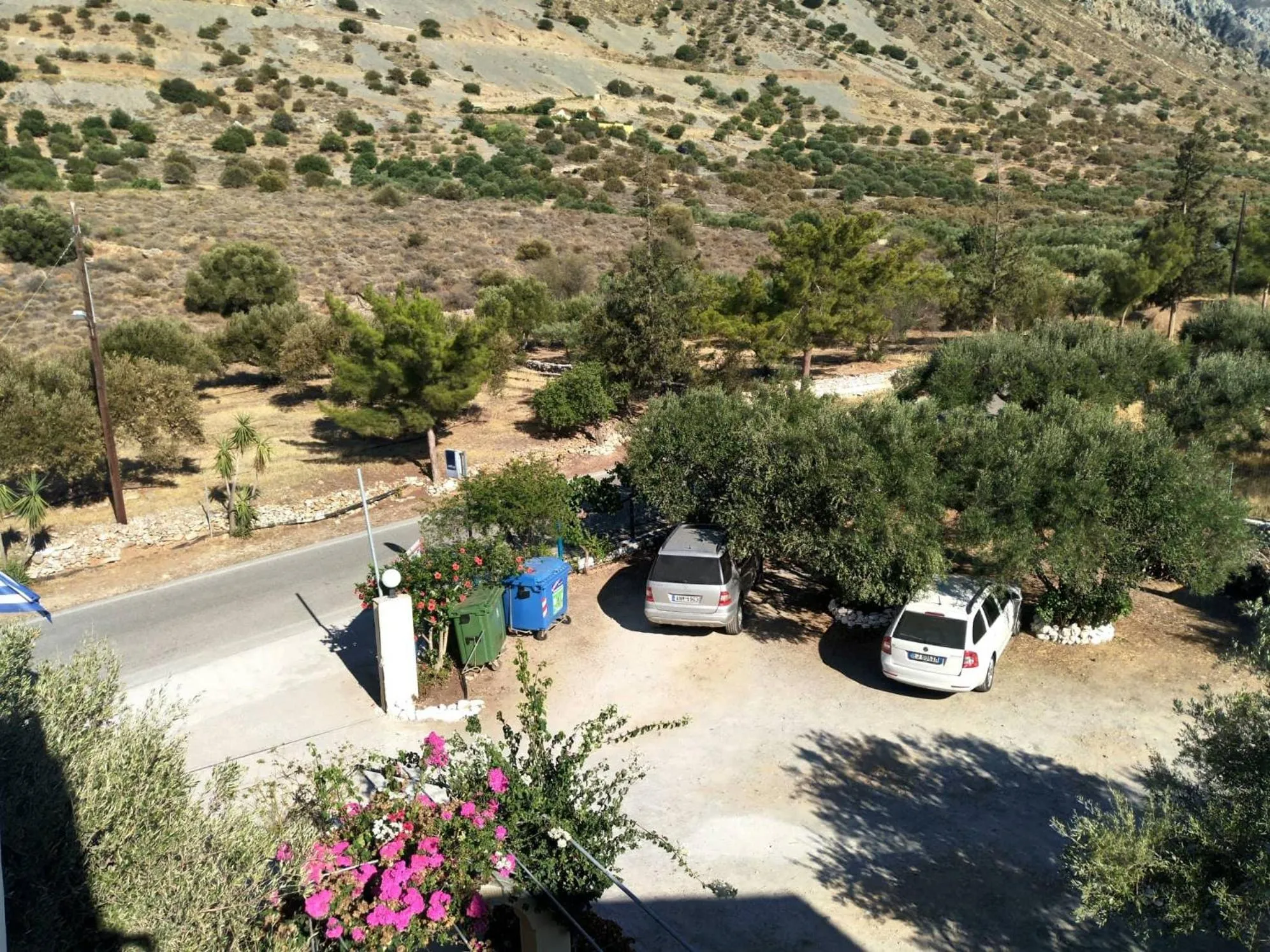 Bird's eye view in Tholos Rooms