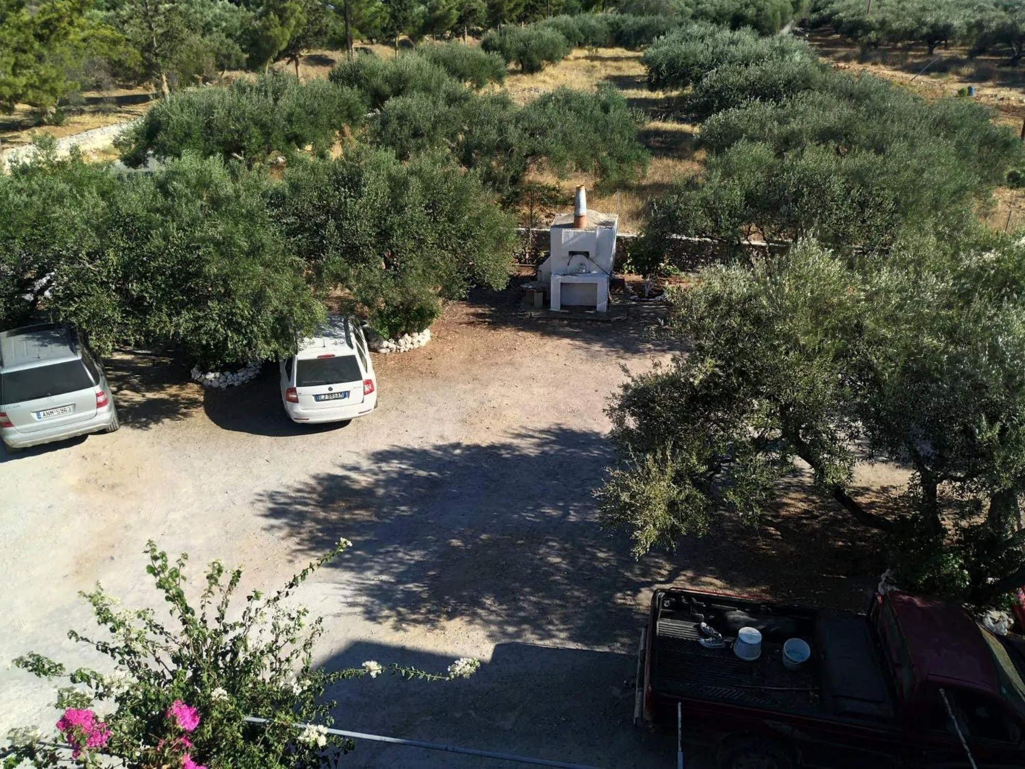 Bird's eye view in Tholos Rooms