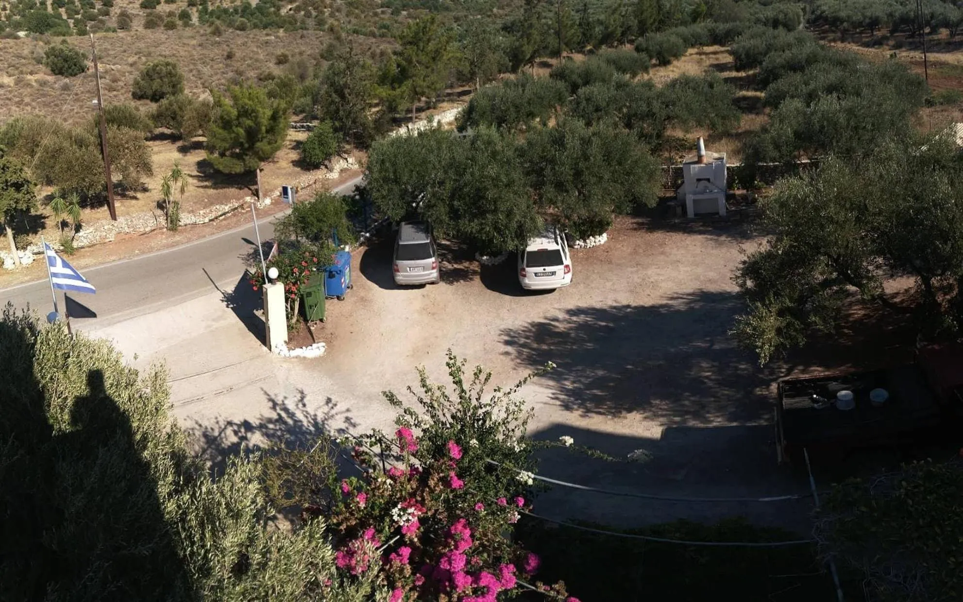 Bird's eye view in Tholos Rooms