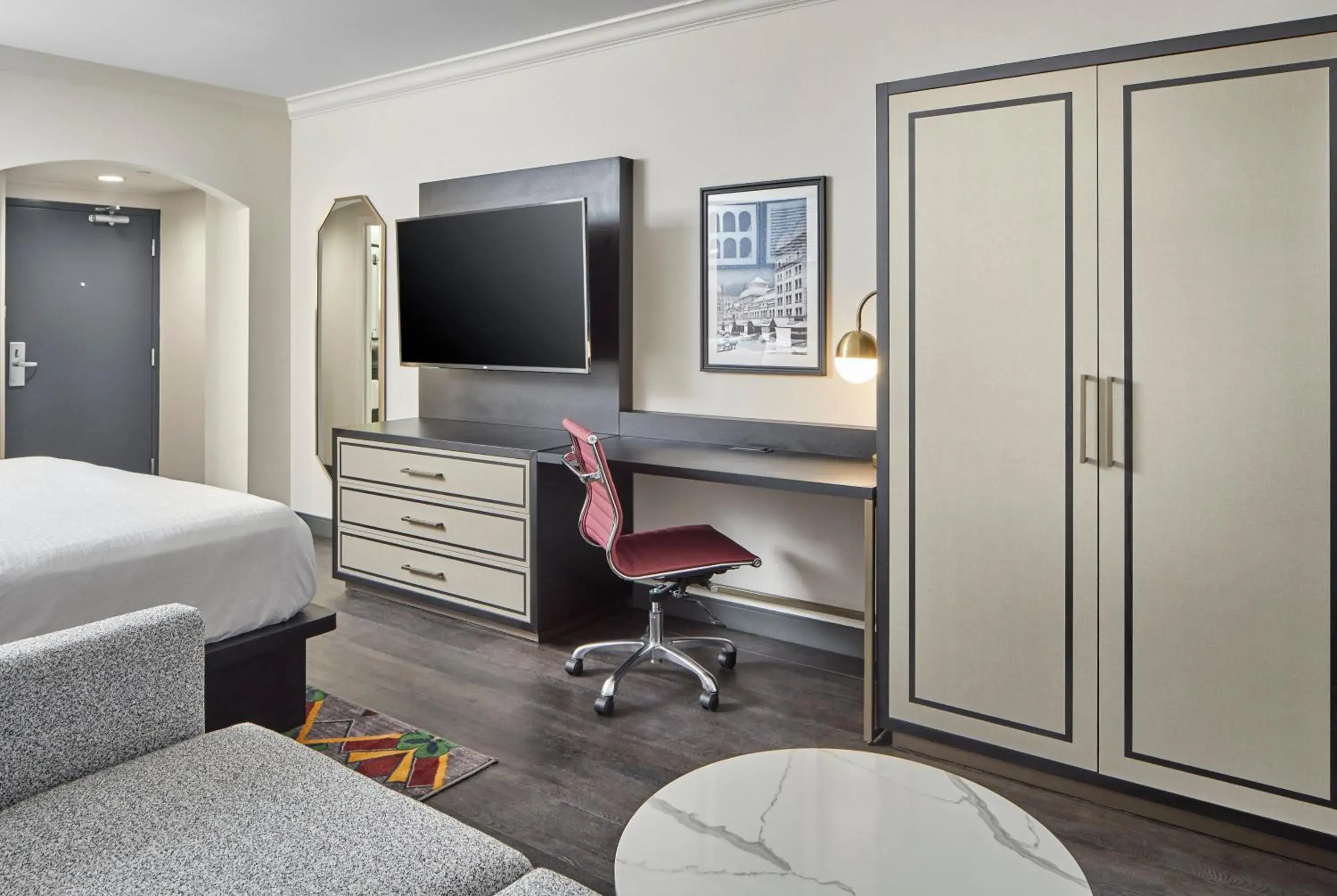 Standard King Room with Sofa Bed in Hotel Indigo Cleveland Downtown by IHG Standard King Room with Sofa Bed in Hotel Indigo Cleveland Downtown by IHG