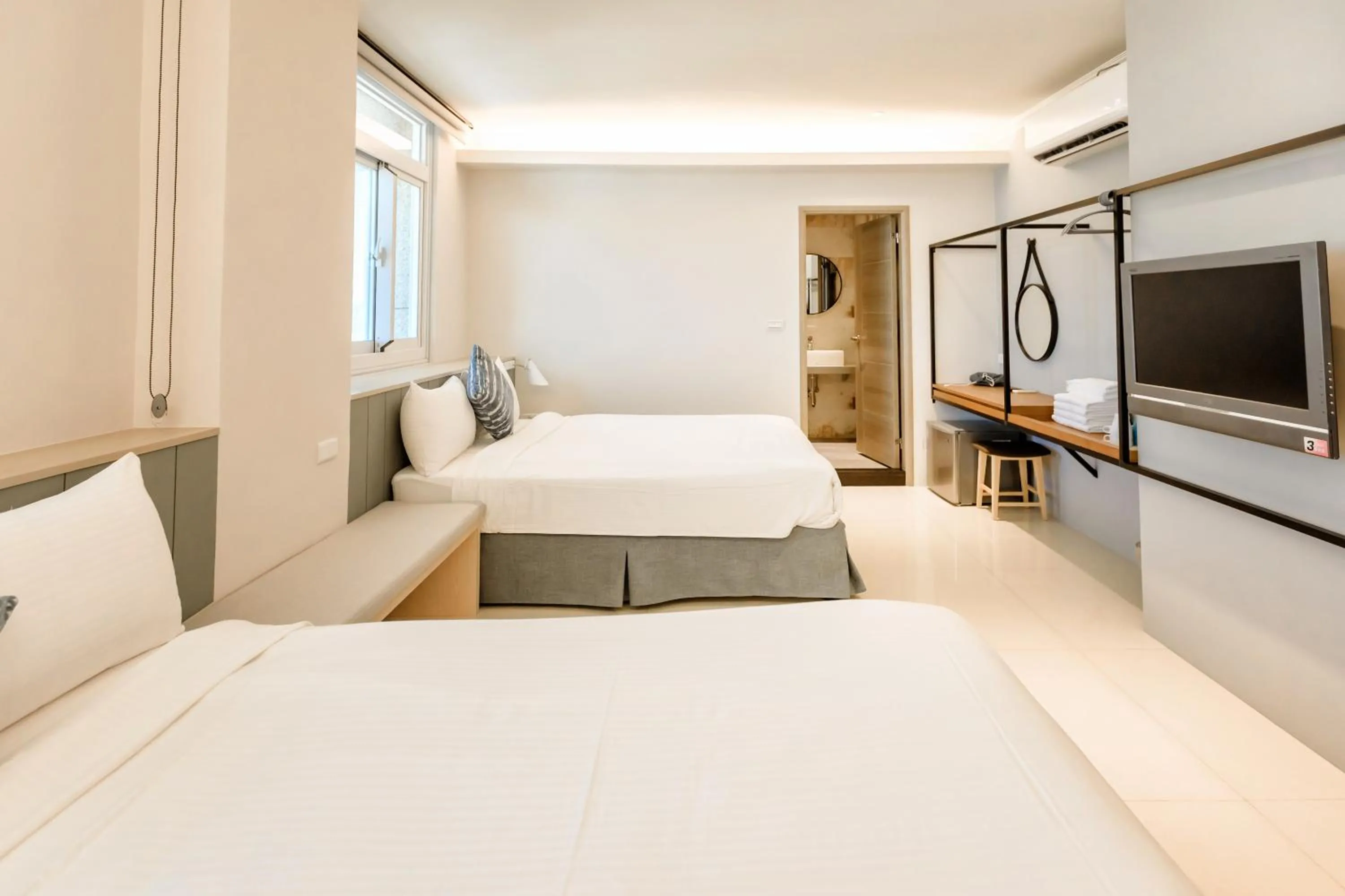 Bedroom, Bed in Zhudeng 1965 Hotel