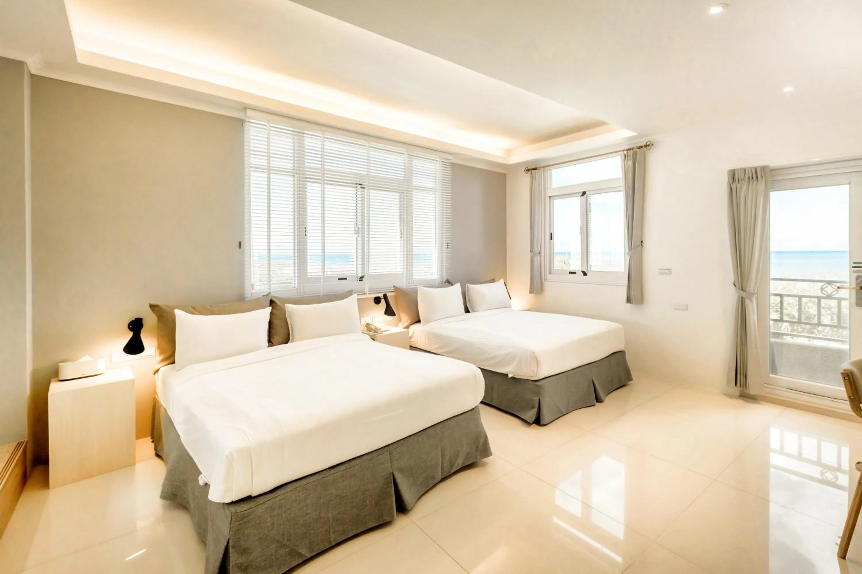 Bedroom, Bed in Zhudeng 1965 Hotel