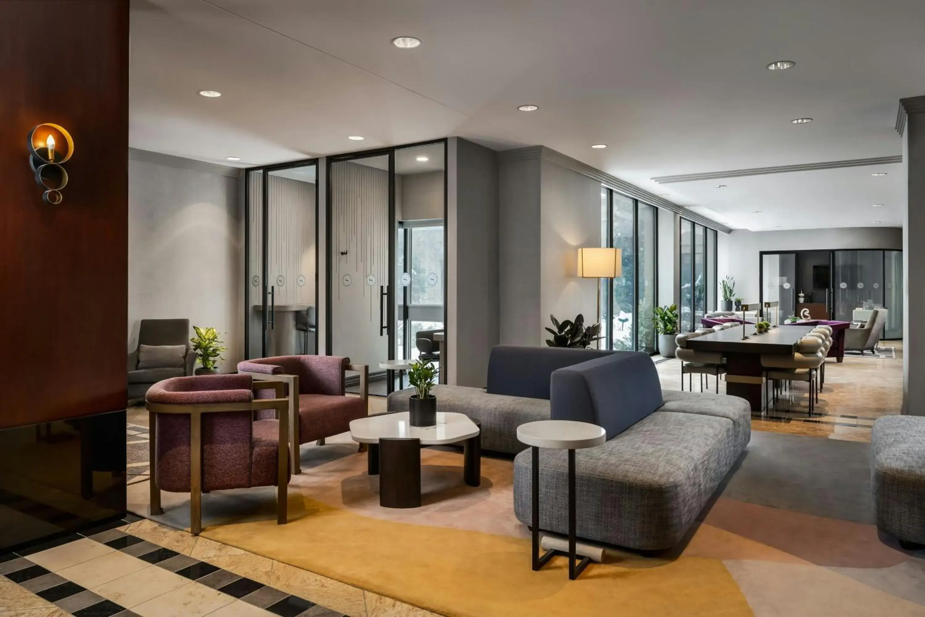 Lobby or reception in Sheraton Toronto Airport Hotel & Conference Centre Lobby or reception in Sheraton Toronto Airport Hotel & Conference Centre