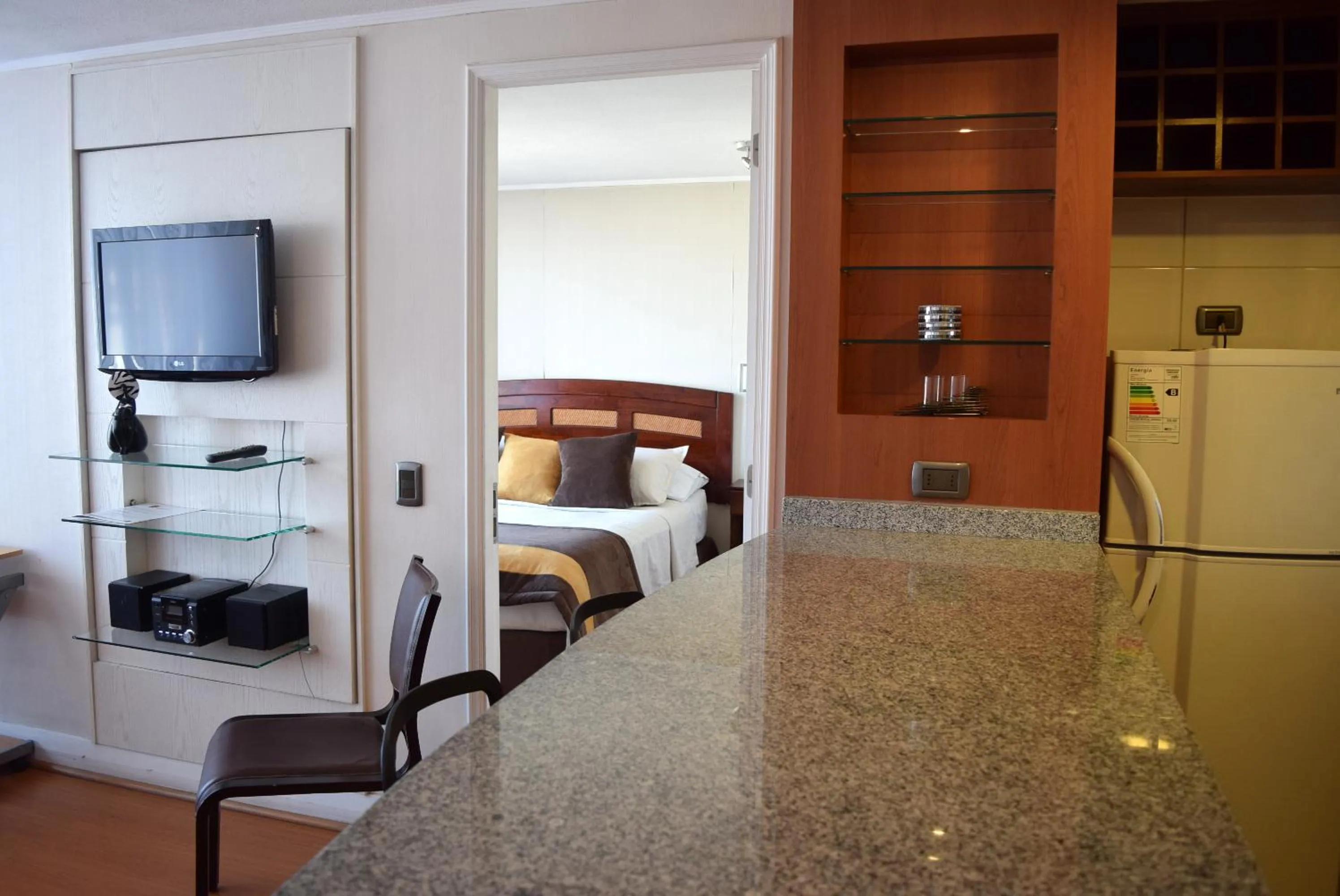 Photo of the whole room, Bed in Apart Hotel Cambiaso