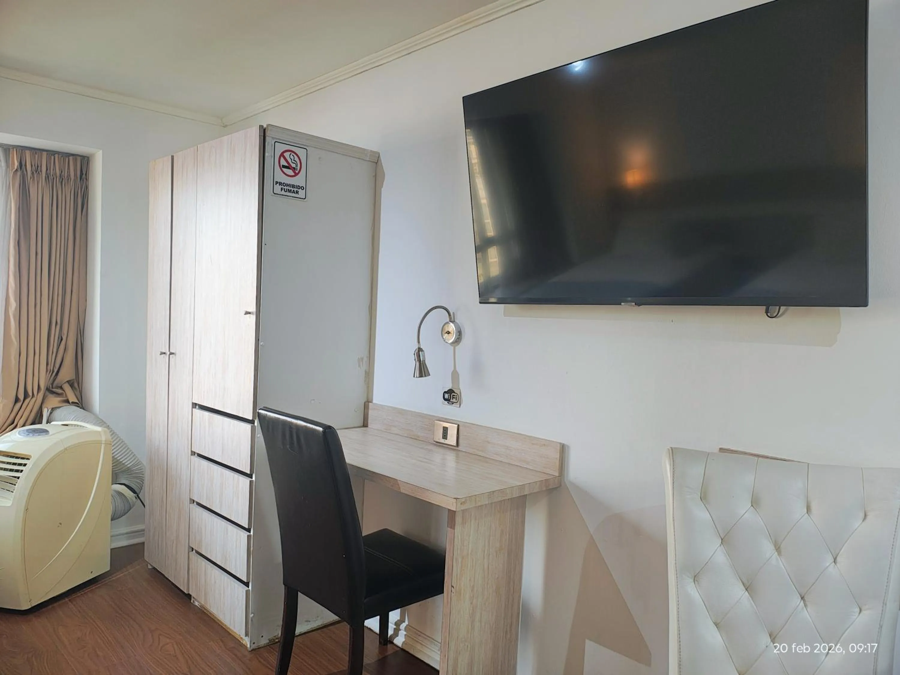 Seating area, Bed in Apart Hotel Cambiaso