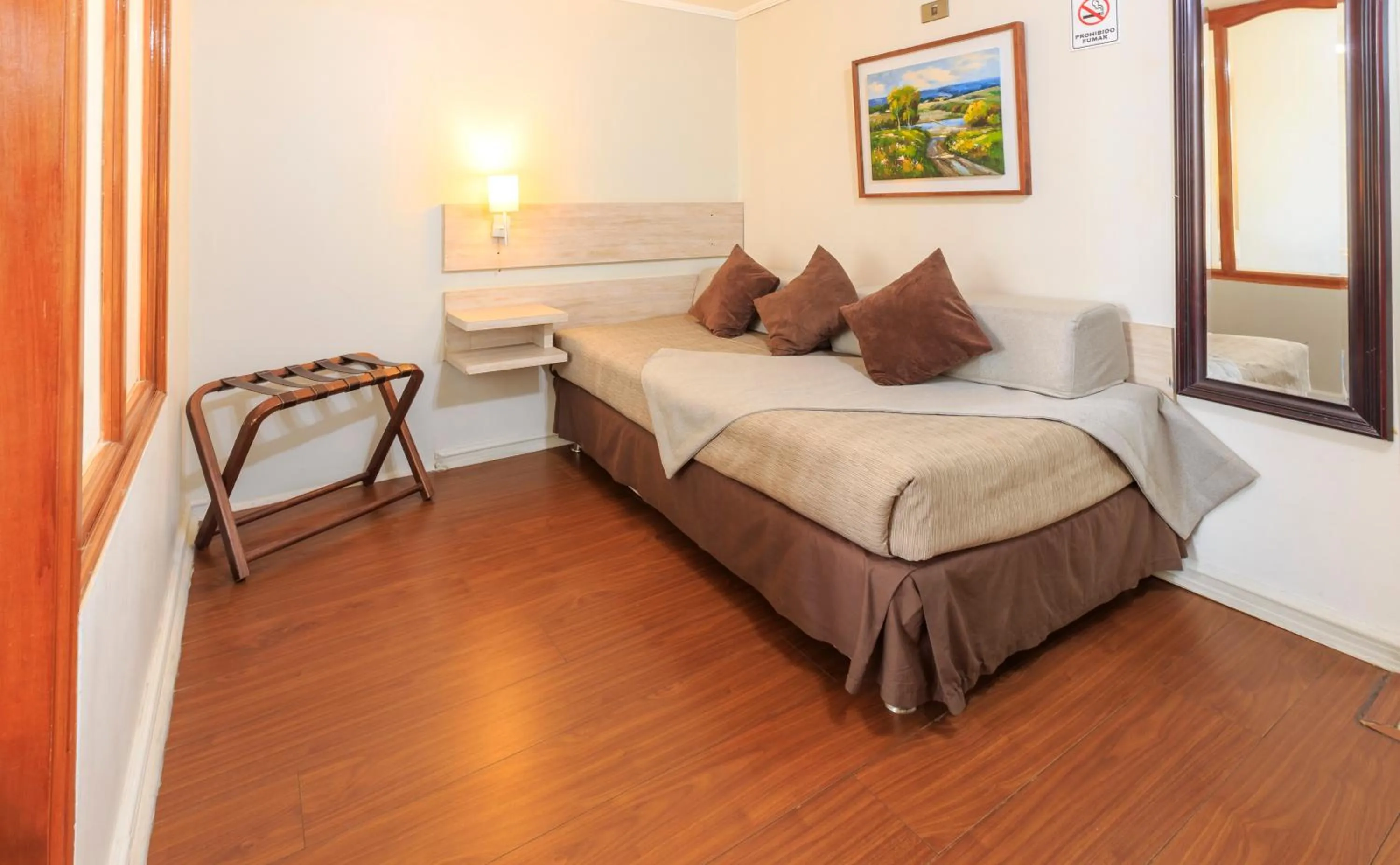 Bed in Apart Hotel Cambiaso