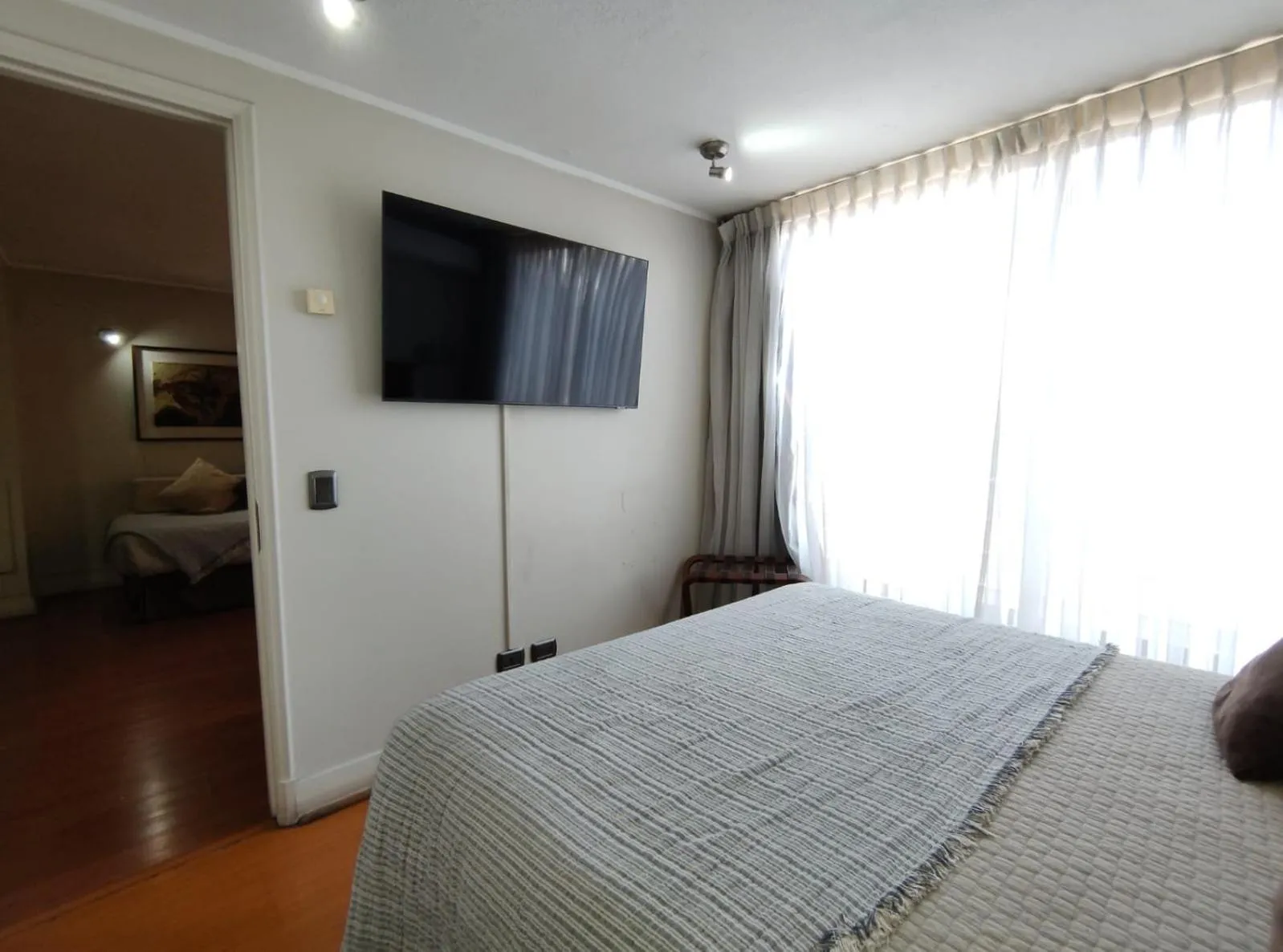 Bed in Apart Hotel Cambiaso