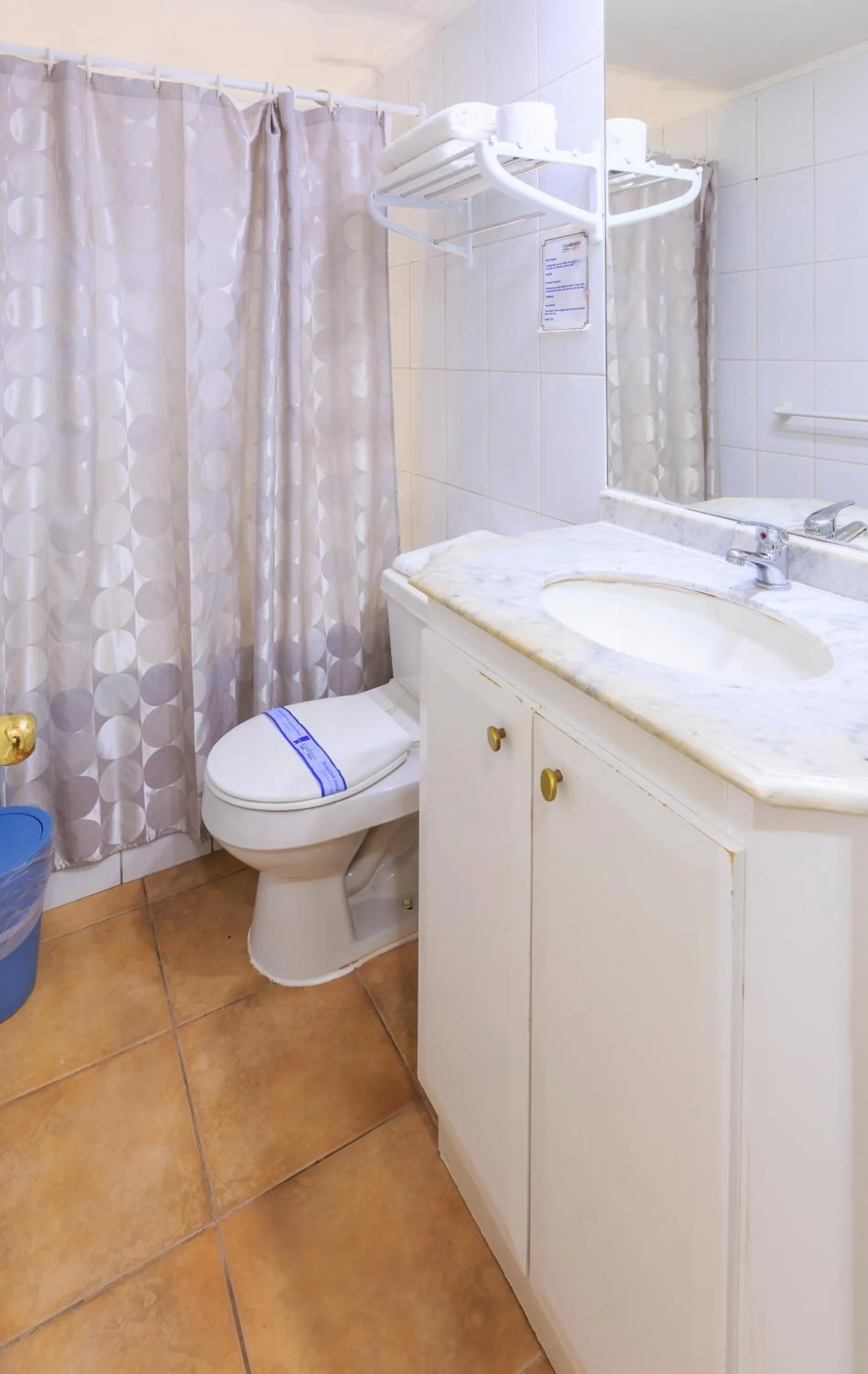 Toilet in Apart Hotel Cambiaso