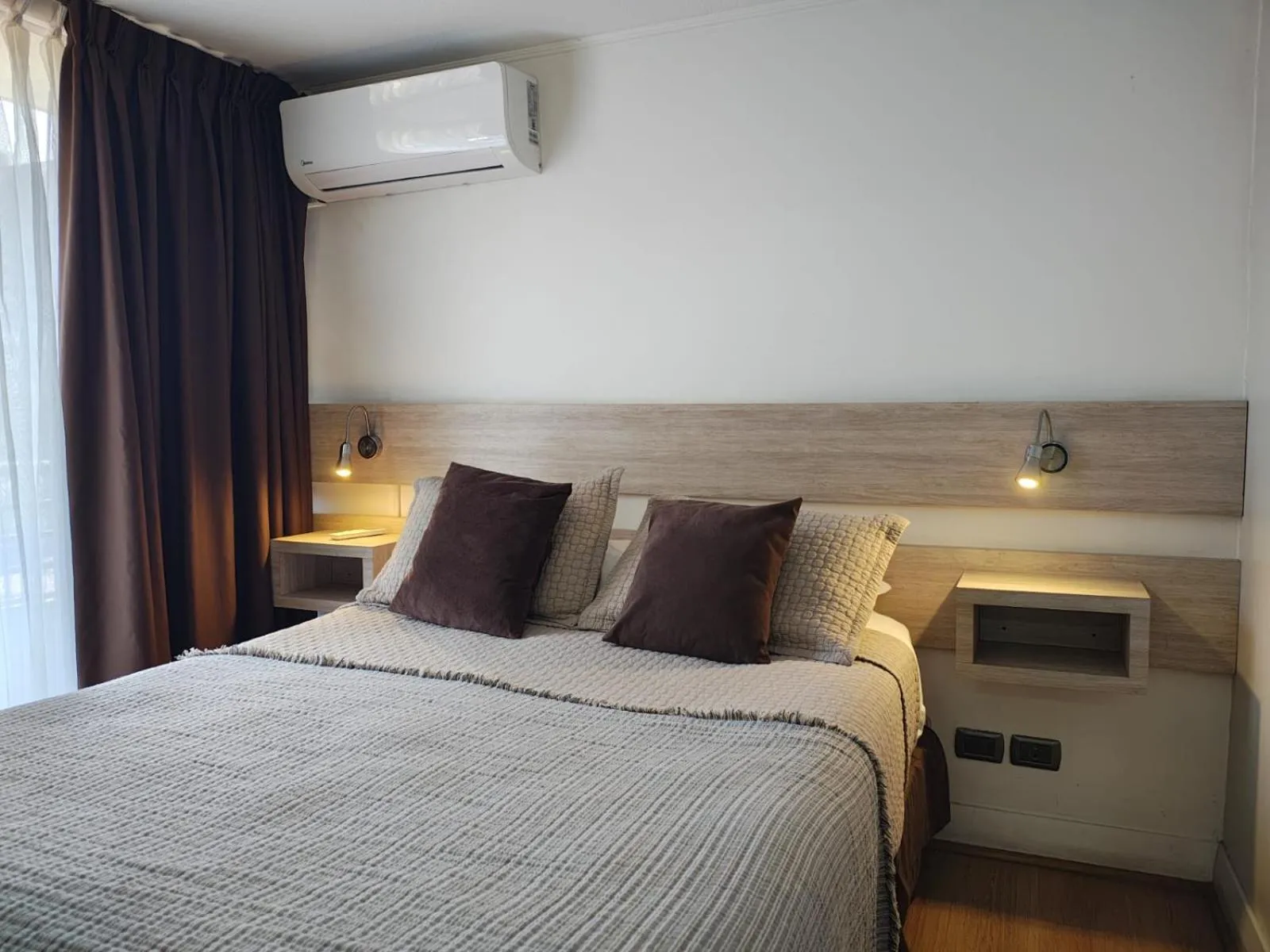 Bed in Apart Hotel Cambiaso