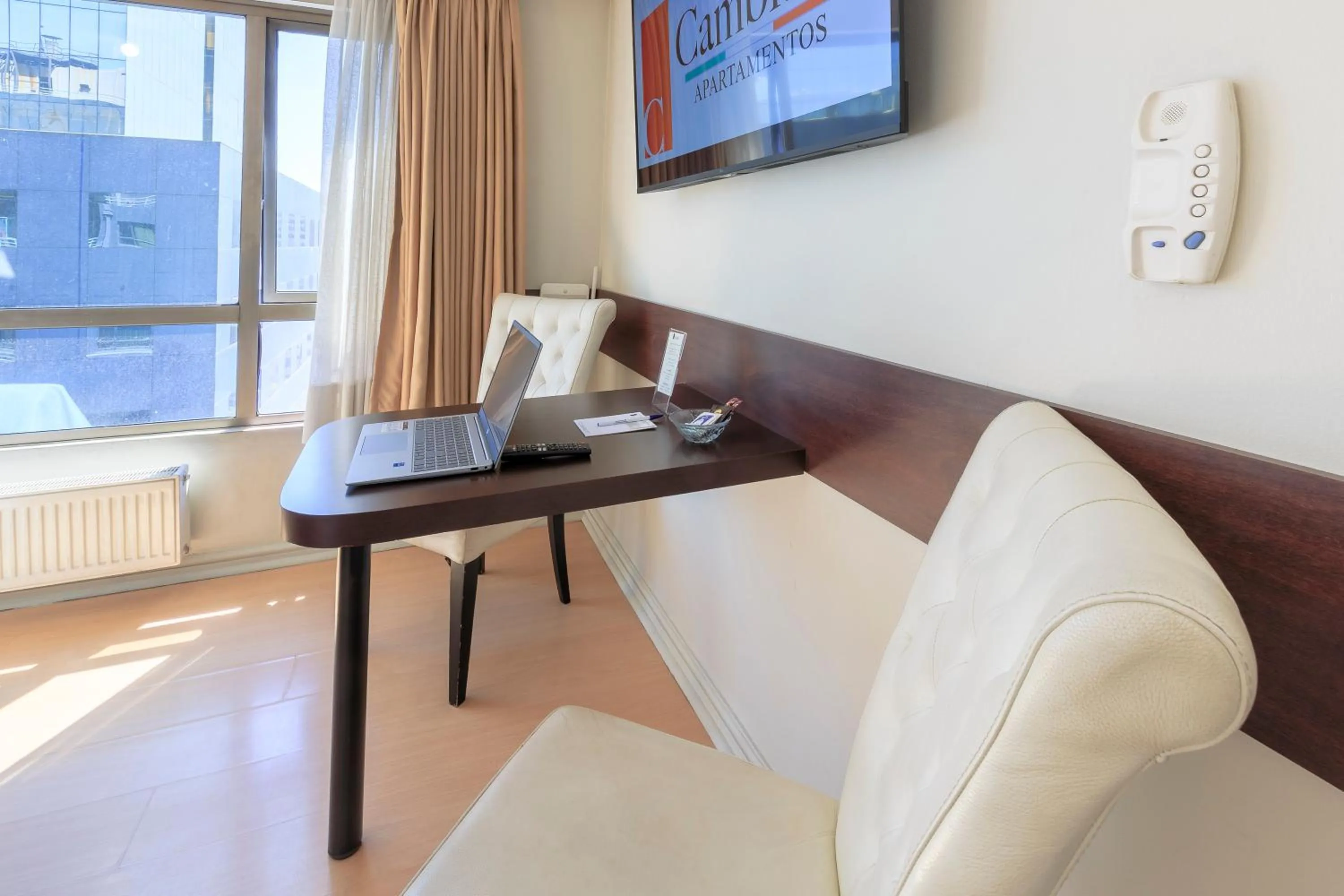 Seating area in Apart Hotel Cambiaso