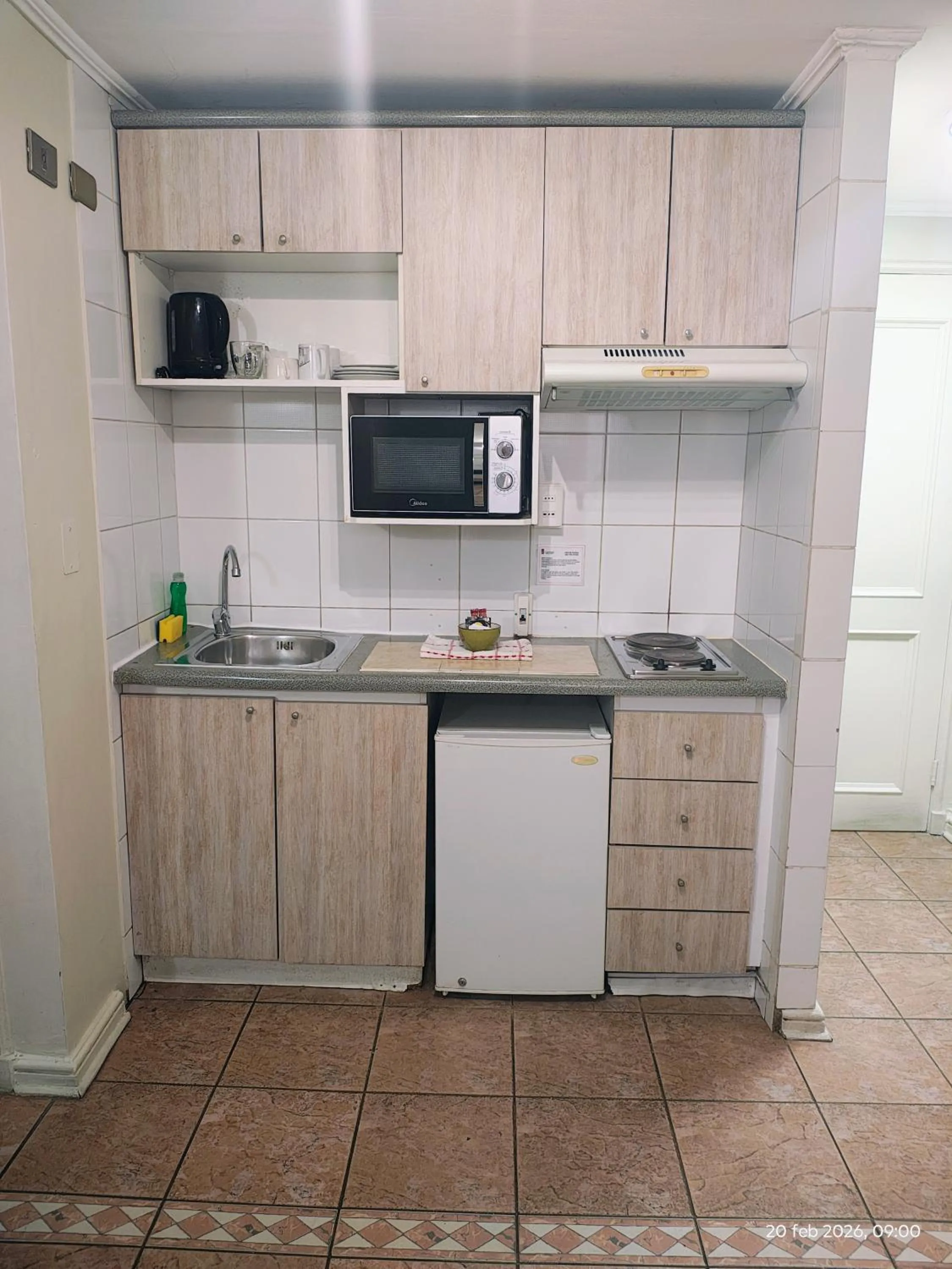 Kitchen or kitchenette in Apart Hotel Cambiaso