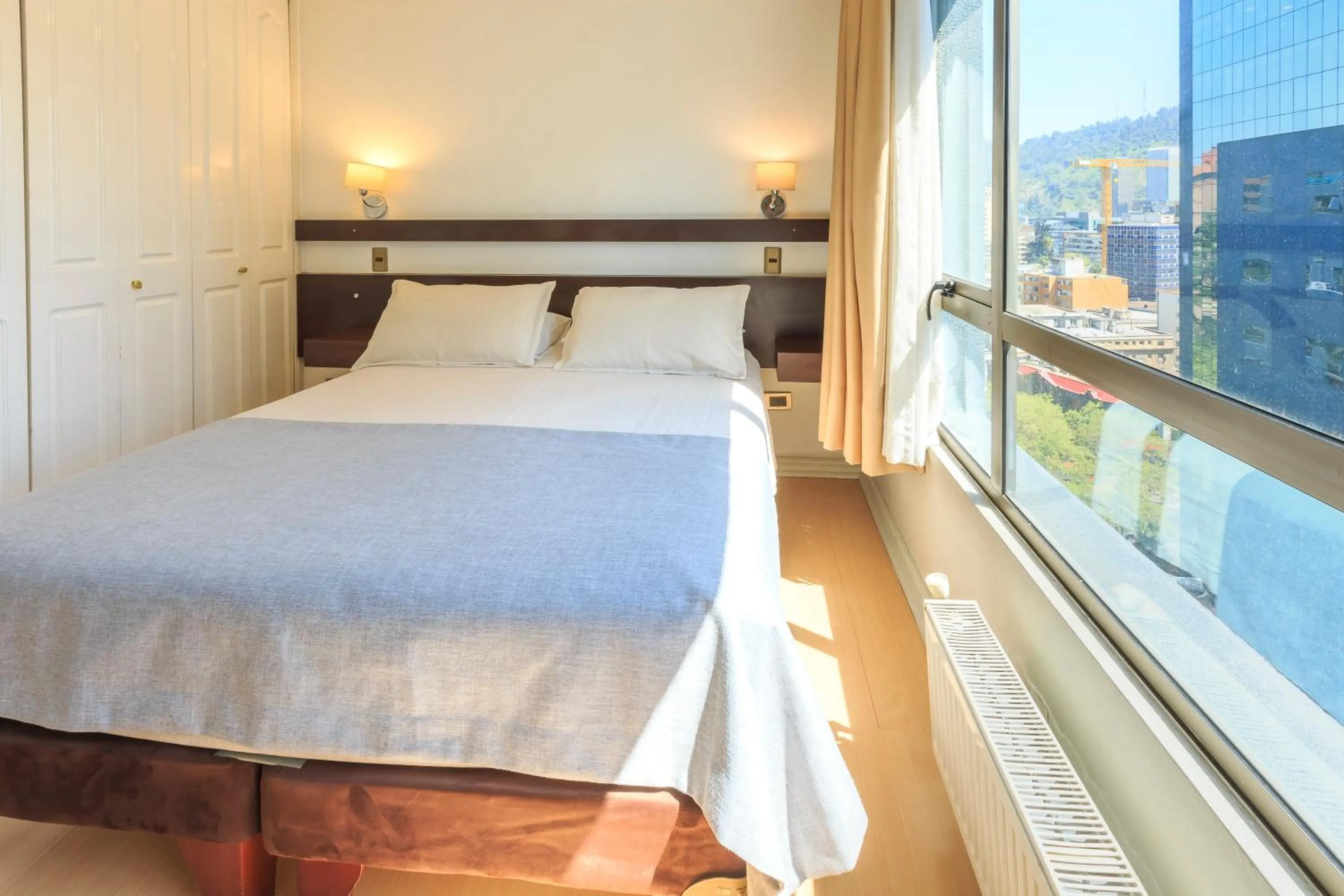 Bed in Apart Hotel Cambiaso