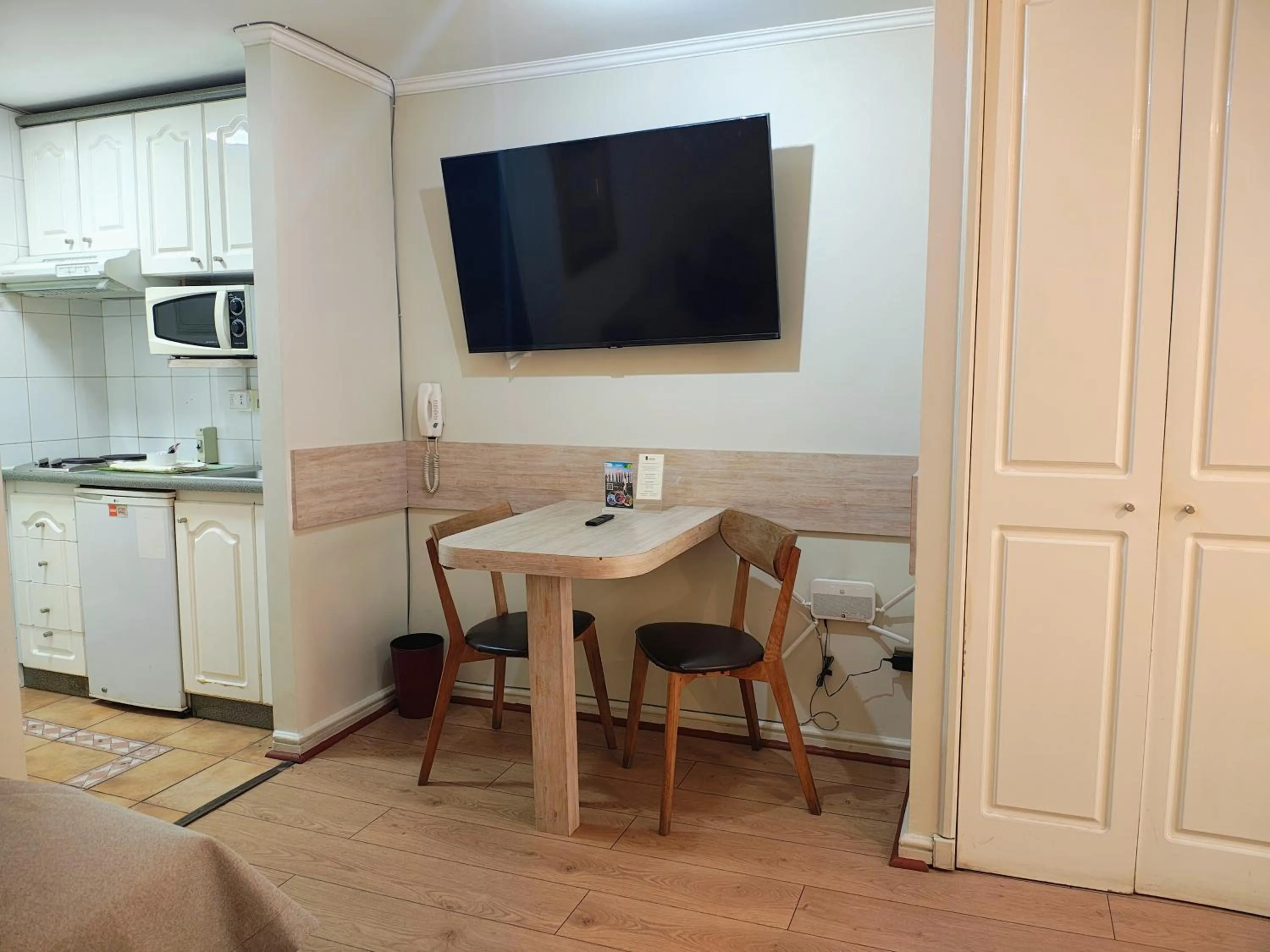 Kitchen or kitchenette in Apart Hotel Cambiaso