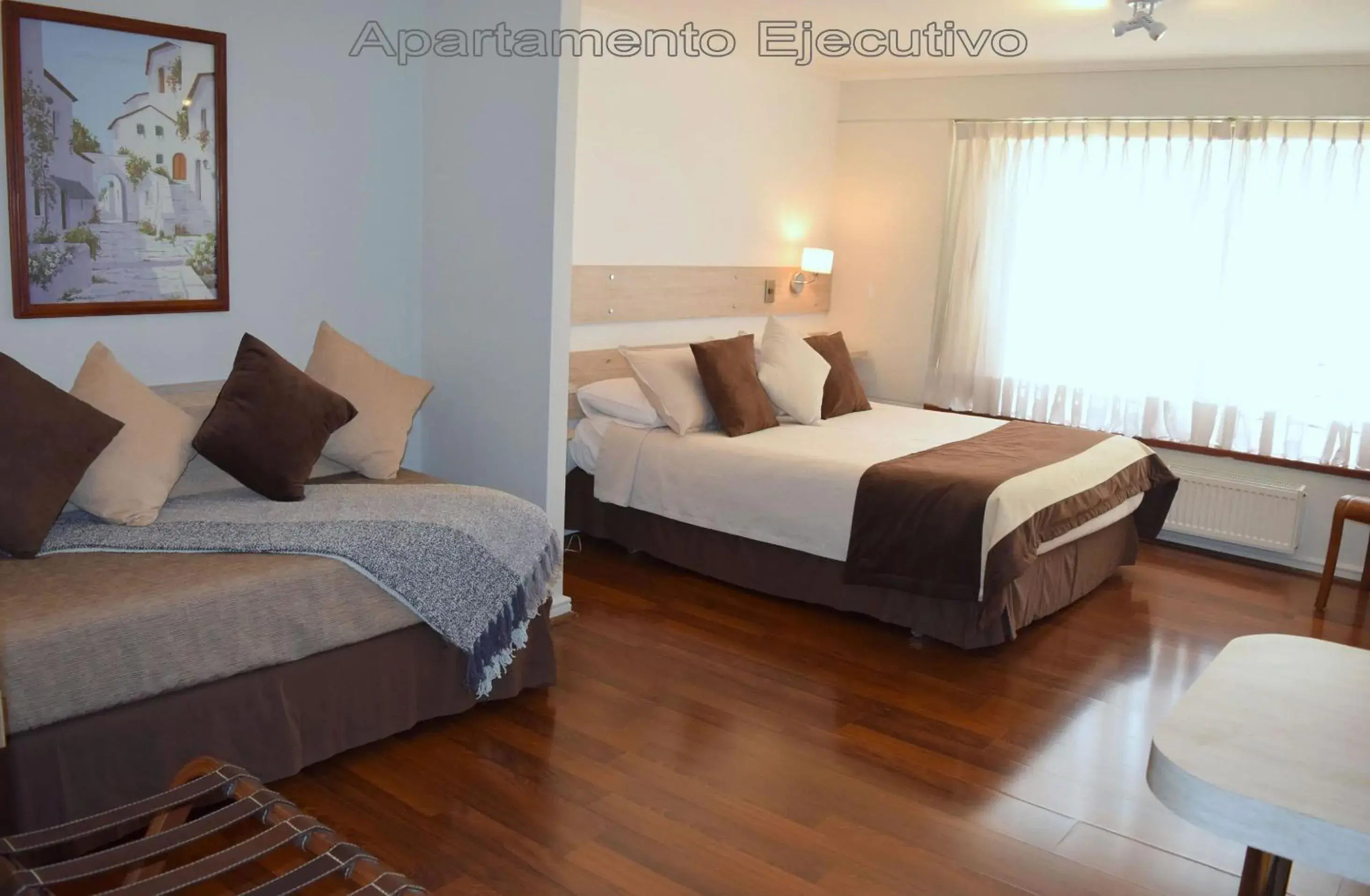 Decorative detail, Bed in Apart Hotel Cambiaso Decorative detail, Bed in Apart Hotel Cambiaso