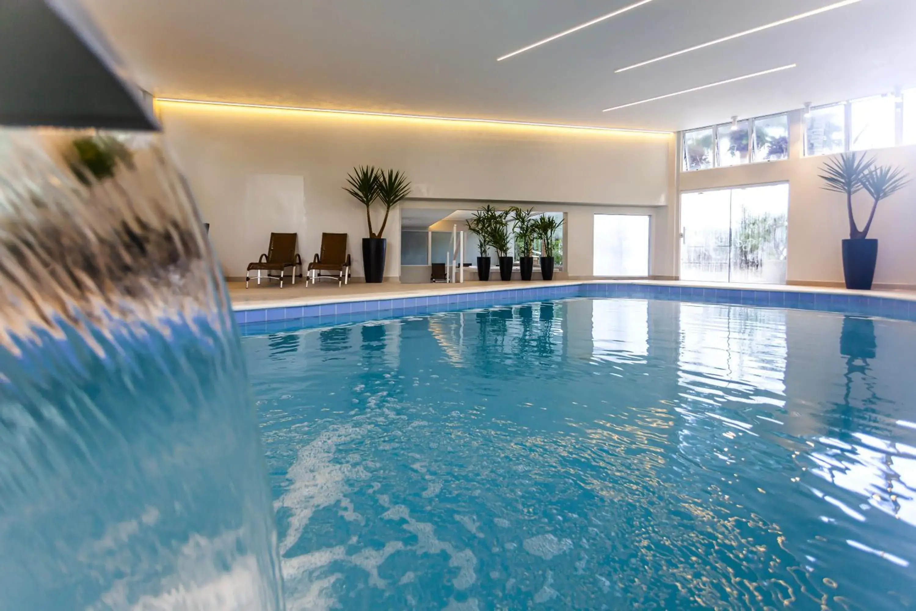 Pool view in Marambaia Hotel e Convenções Pool view in Marambaia Hotel e Convenções