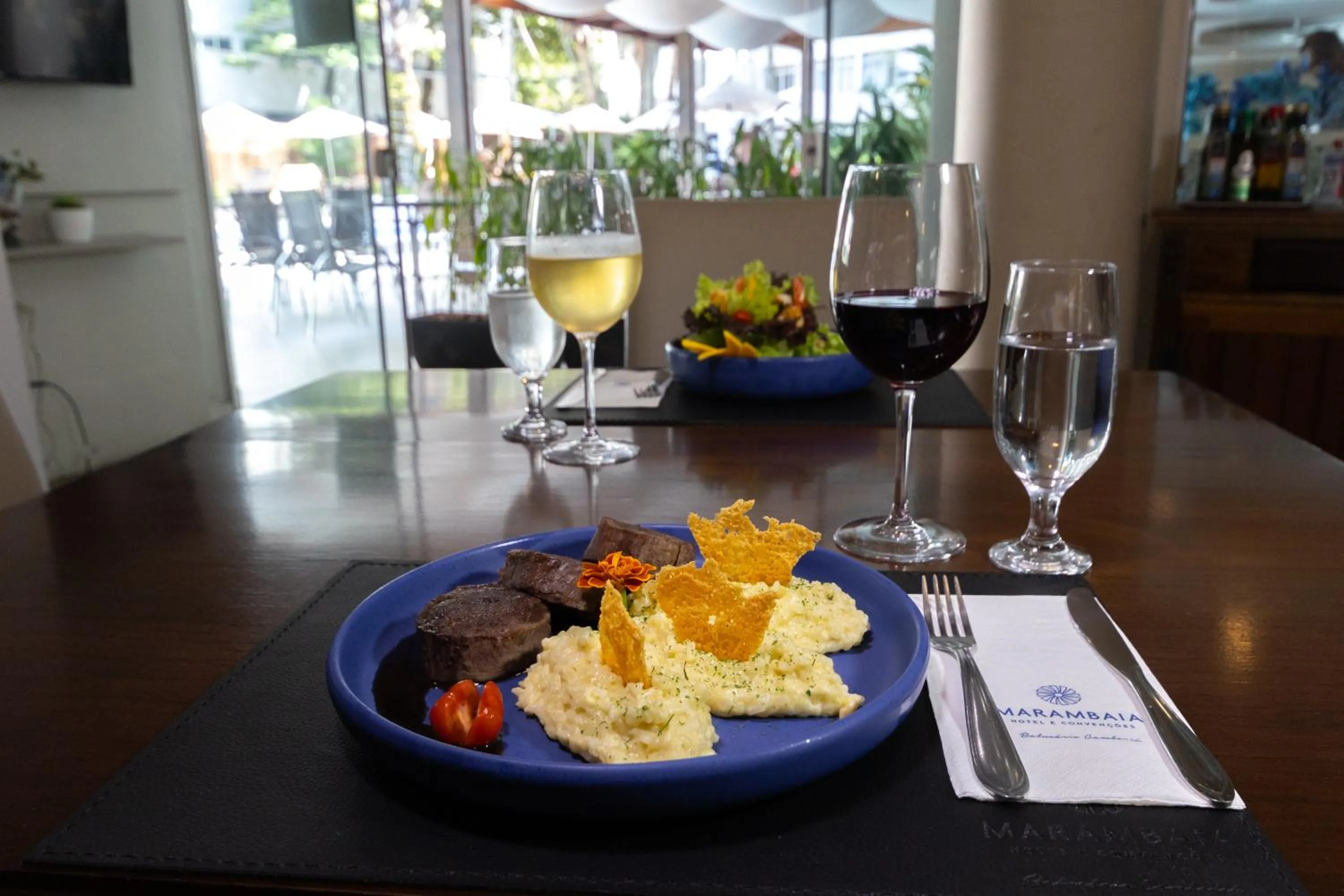 Food close-up in Marambaia Hotel e Convenções