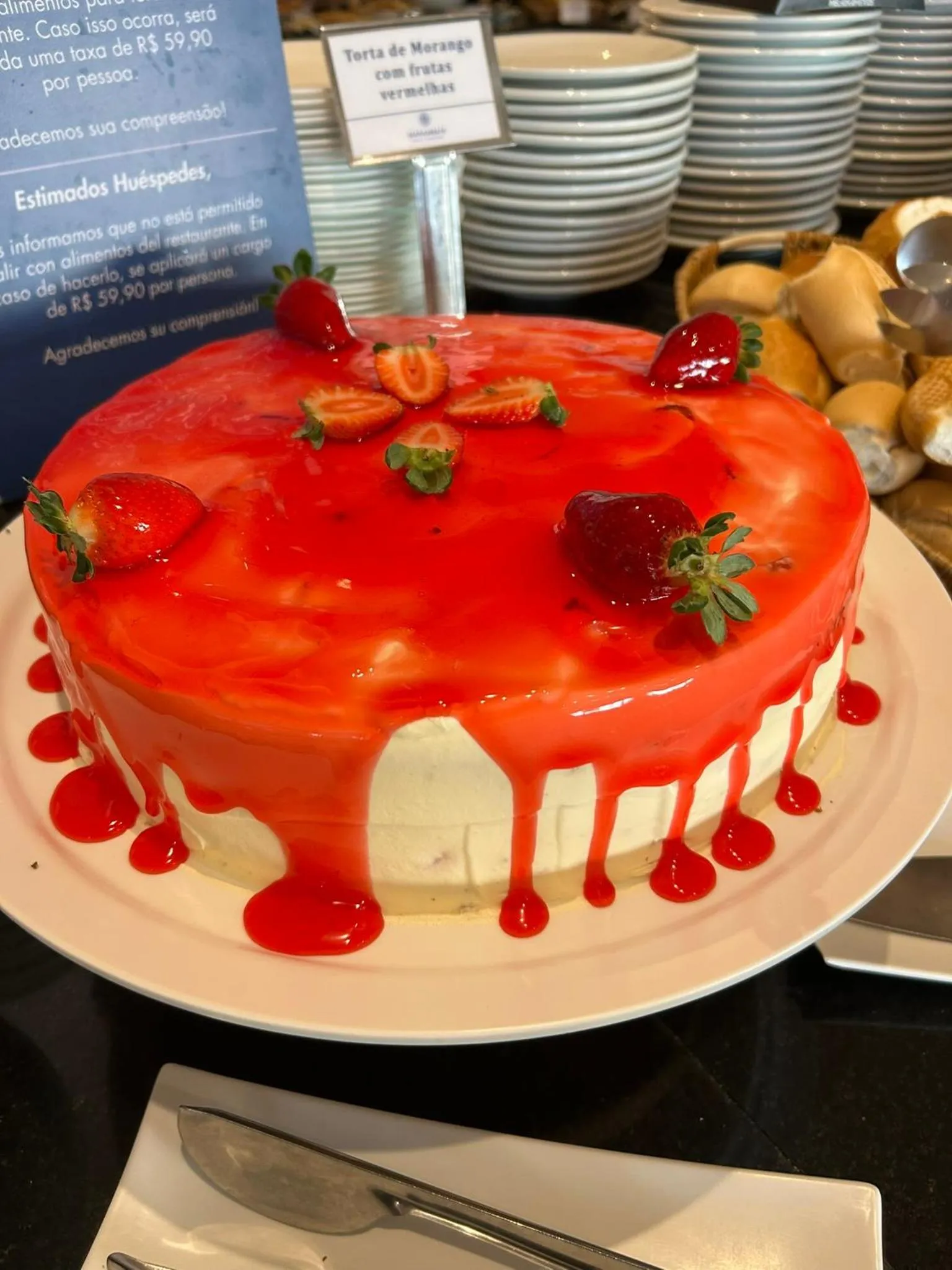 Food close-up in Marambaia Hotel e Convenções