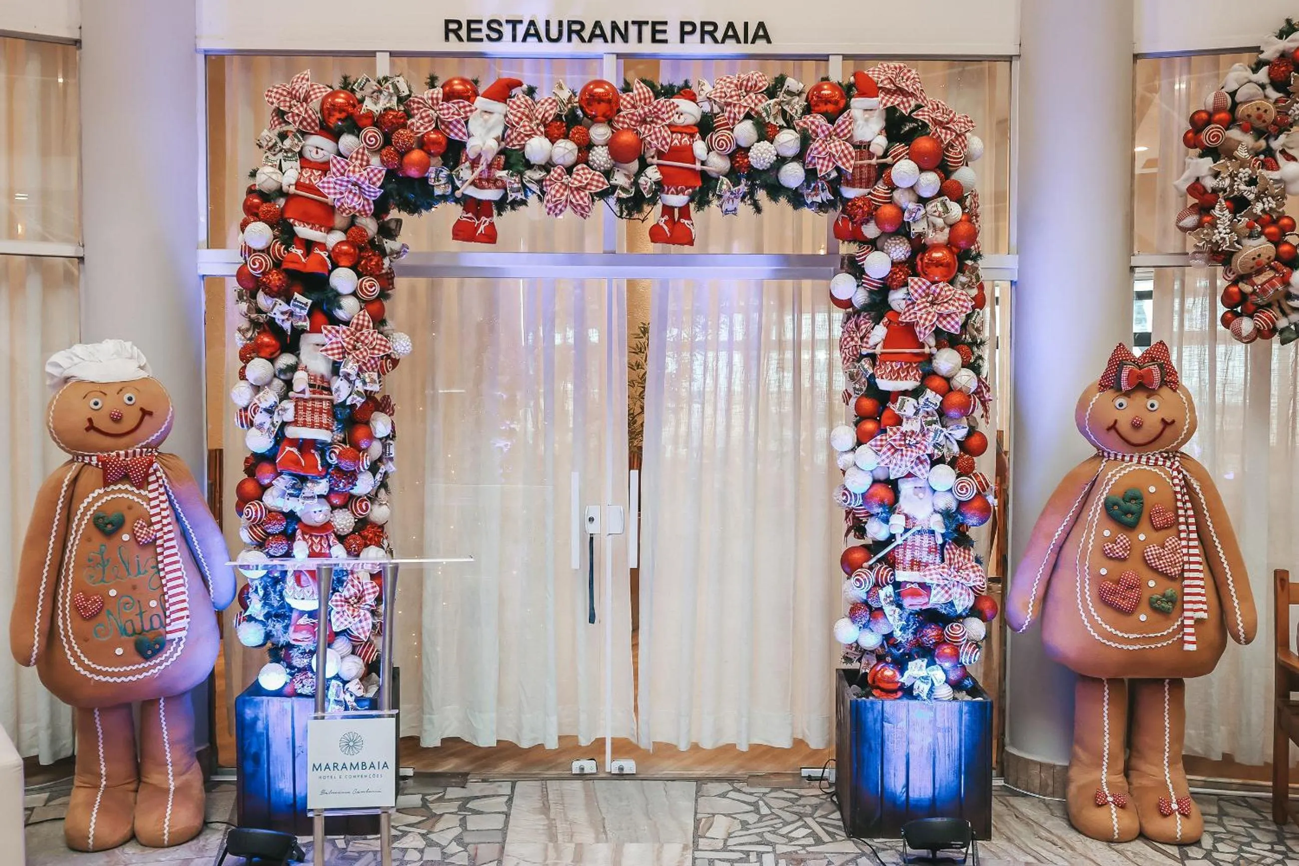 Decorative detail in Marambaia Hotel e Convenções