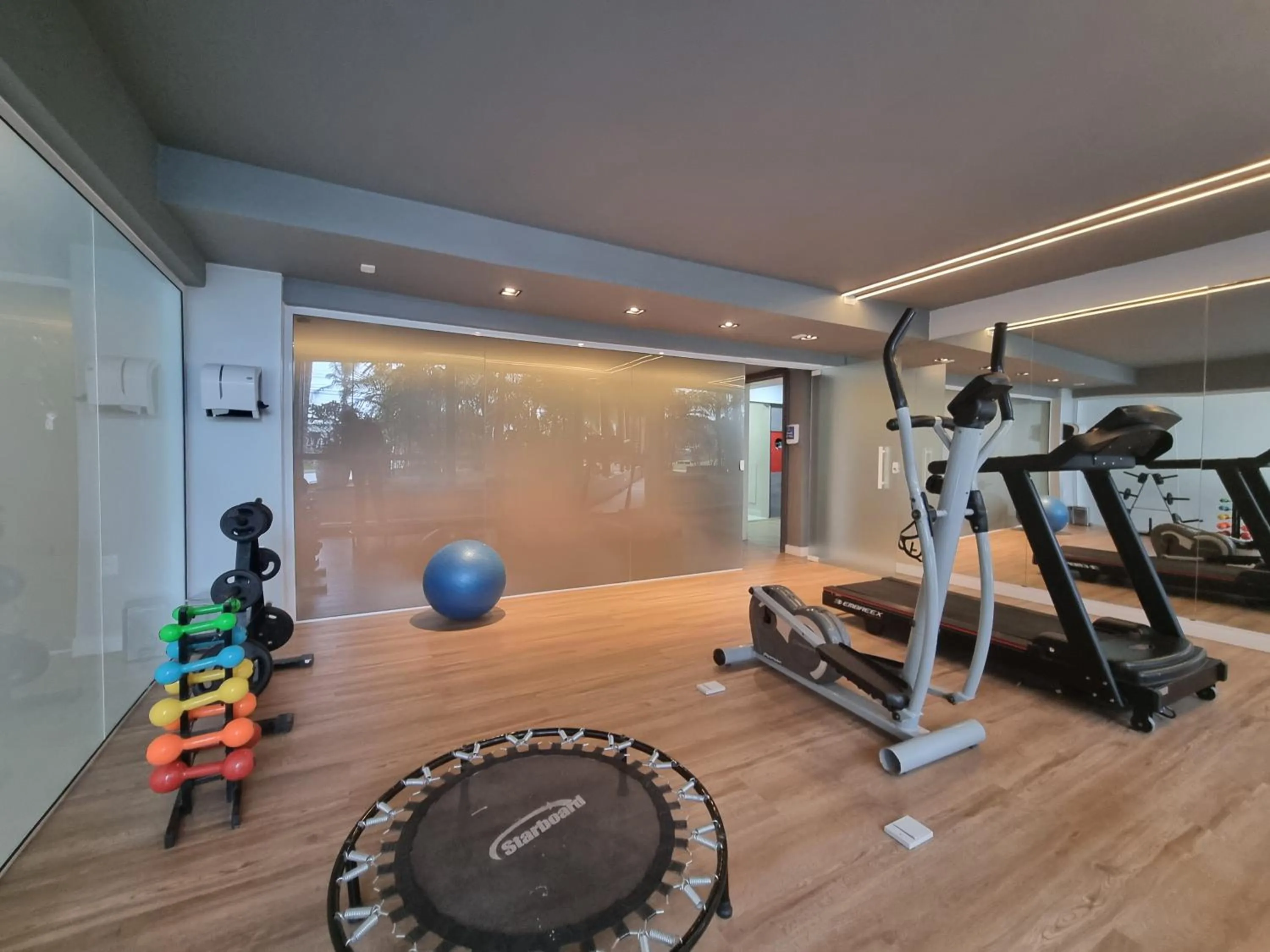 Fitness centre/facilities in Marambaia Hotel e Convenções