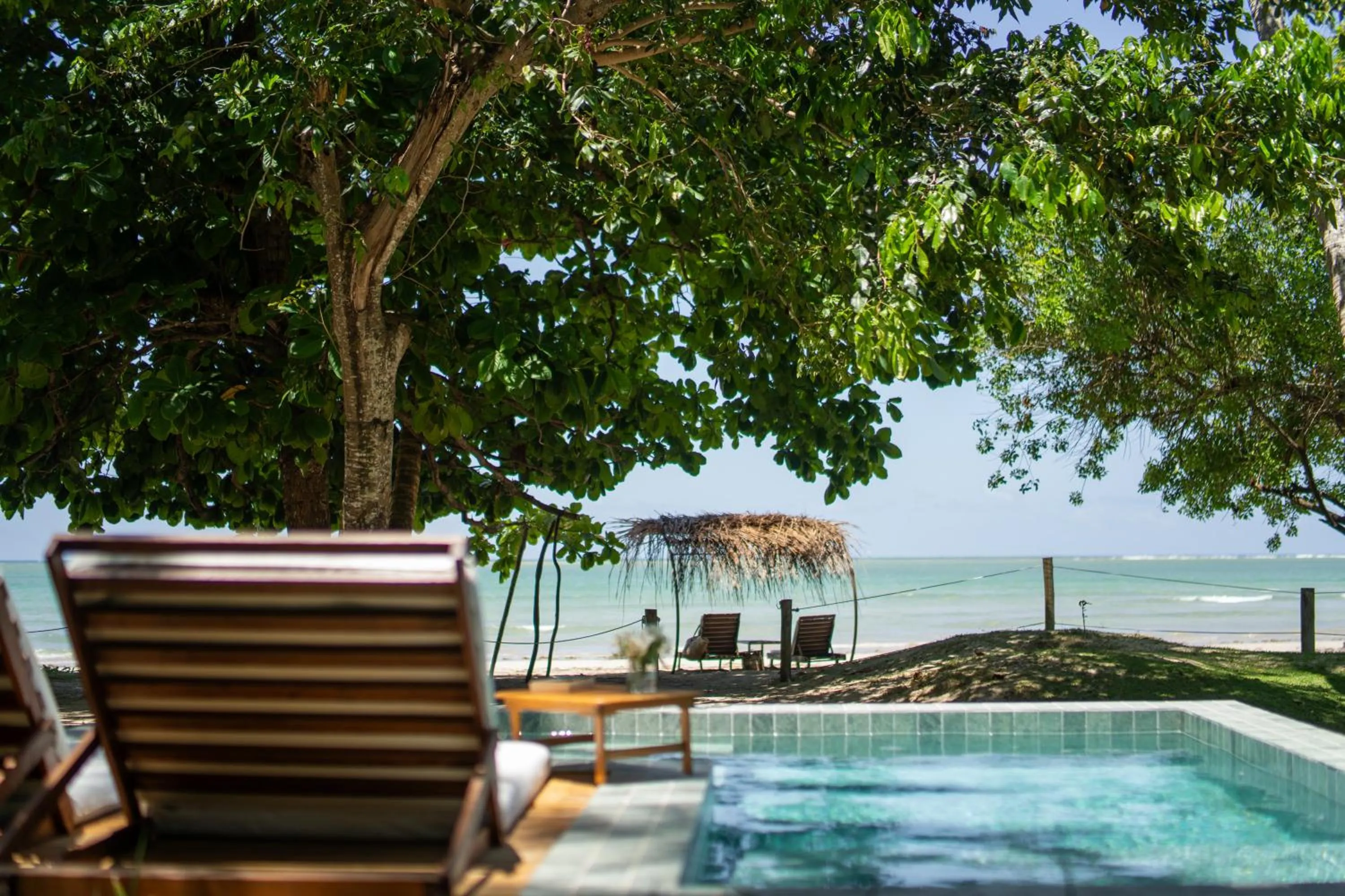 Swimming pool in Vila Dos Orixás Boutique Hotel
