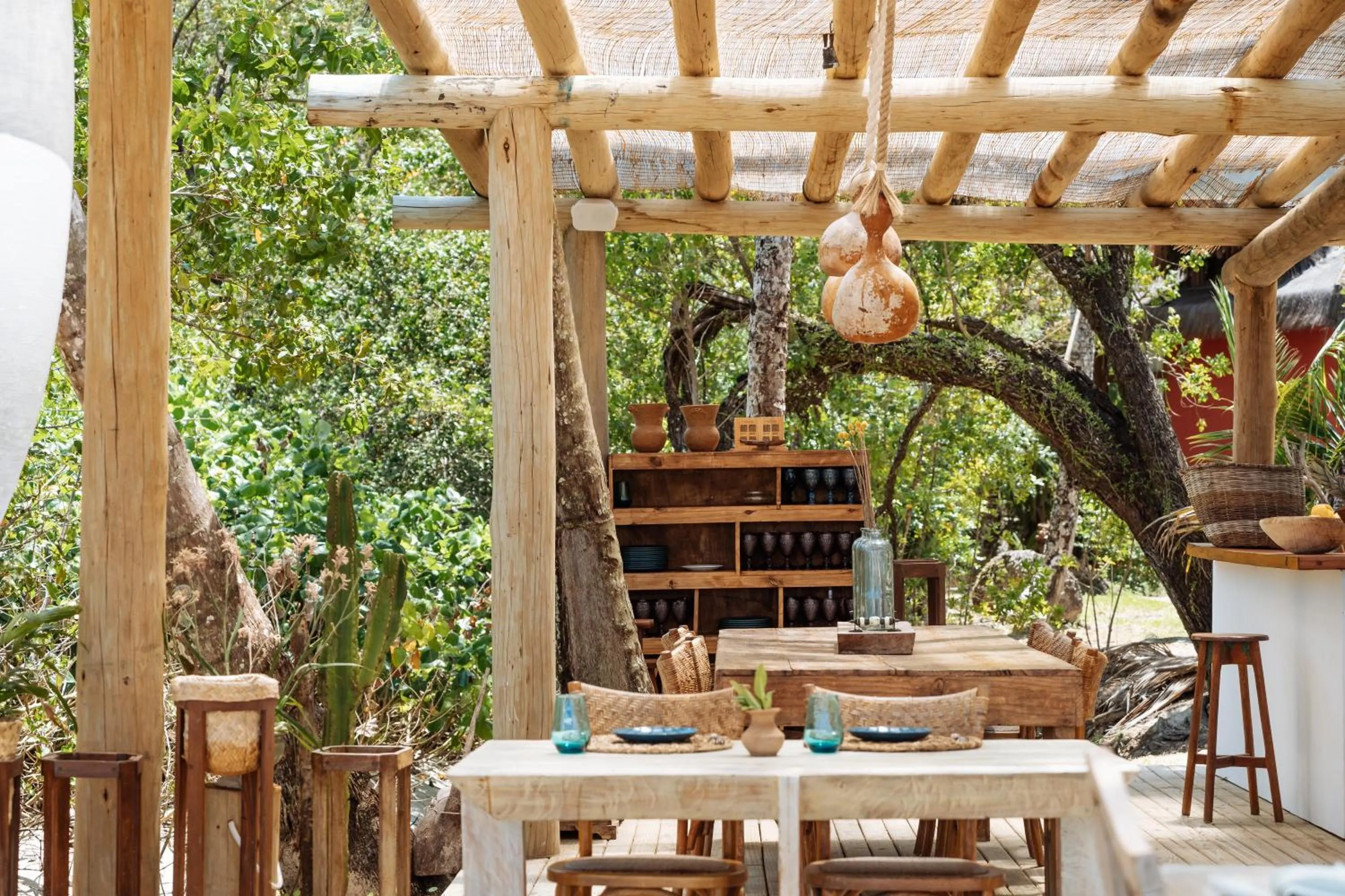 Restaurant/places to eat in Vila Dos Orixás Boutique Hotel