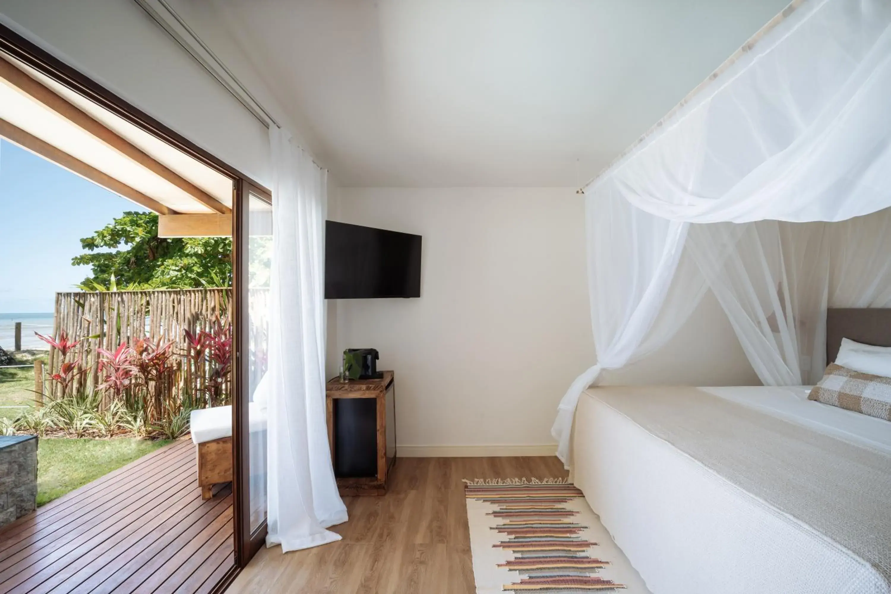 View (from property/room), Bed in Vila Dos Orixás Boutique Hotel View (from property/room), Bed in Vila Dos Orixás Boutique Hotel