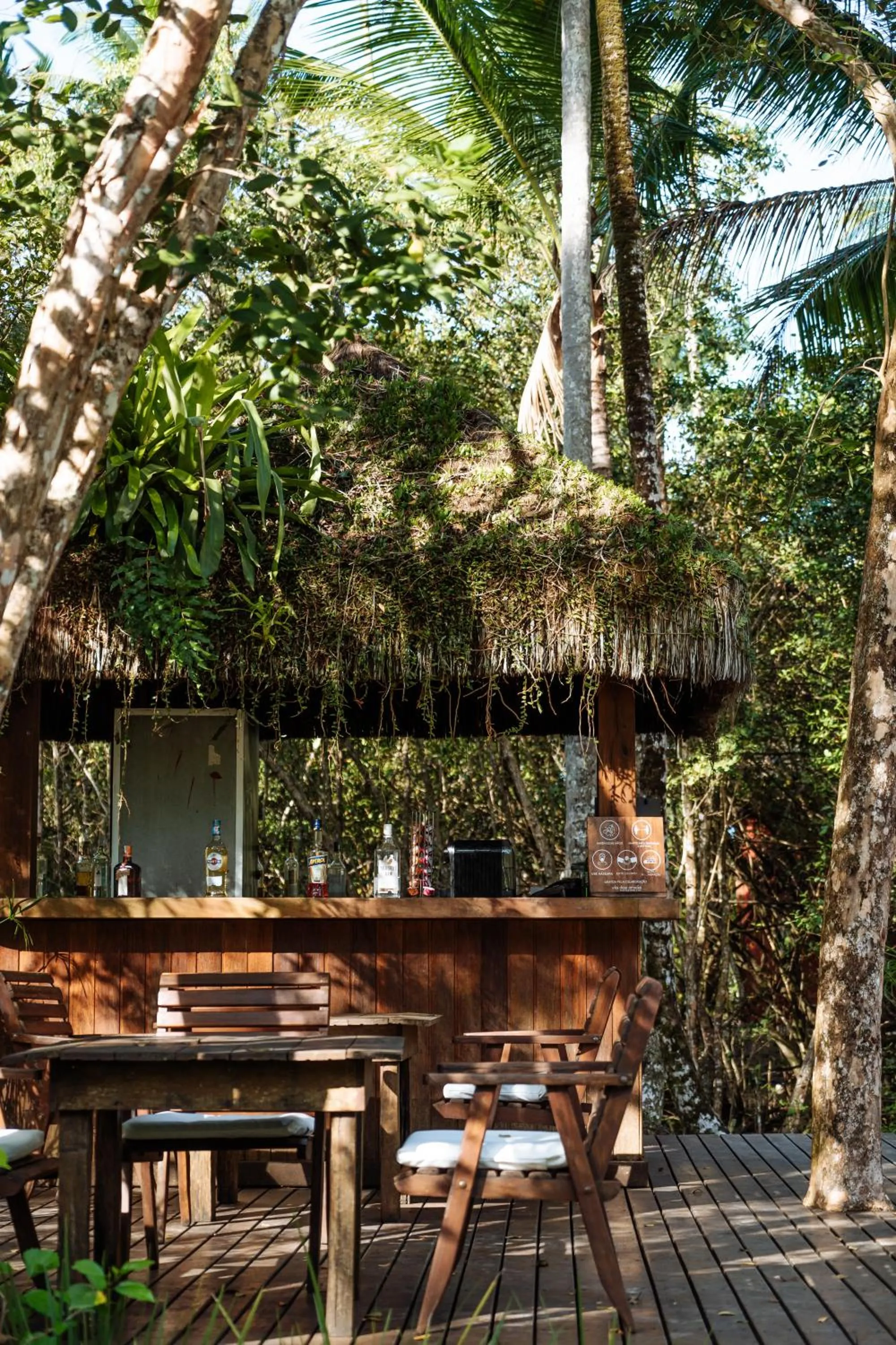 Lounge or bar in Vila Dos Orixás Boutique Hotel