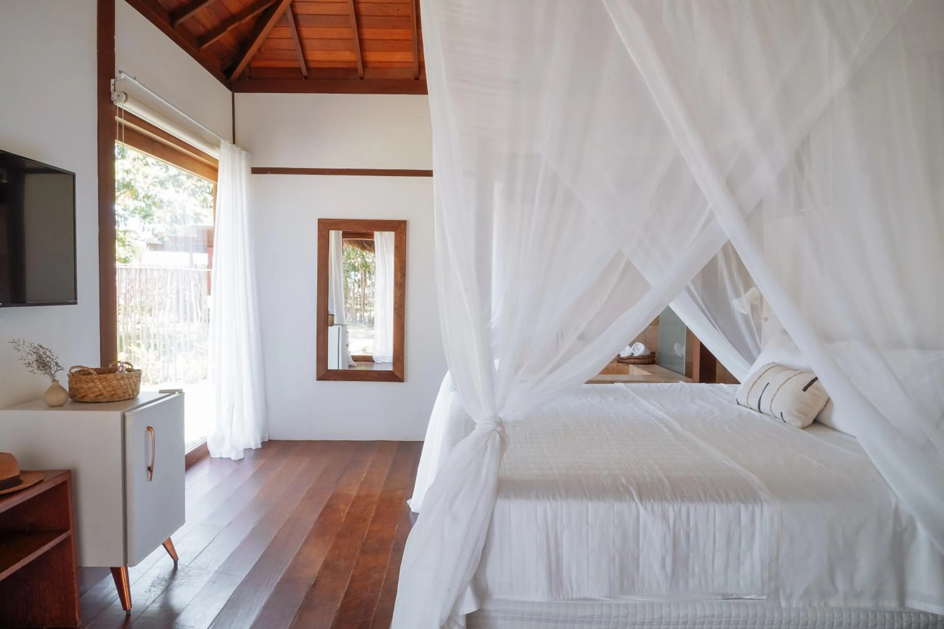 Bed in Vila Dos Orixás Boutique Hotel