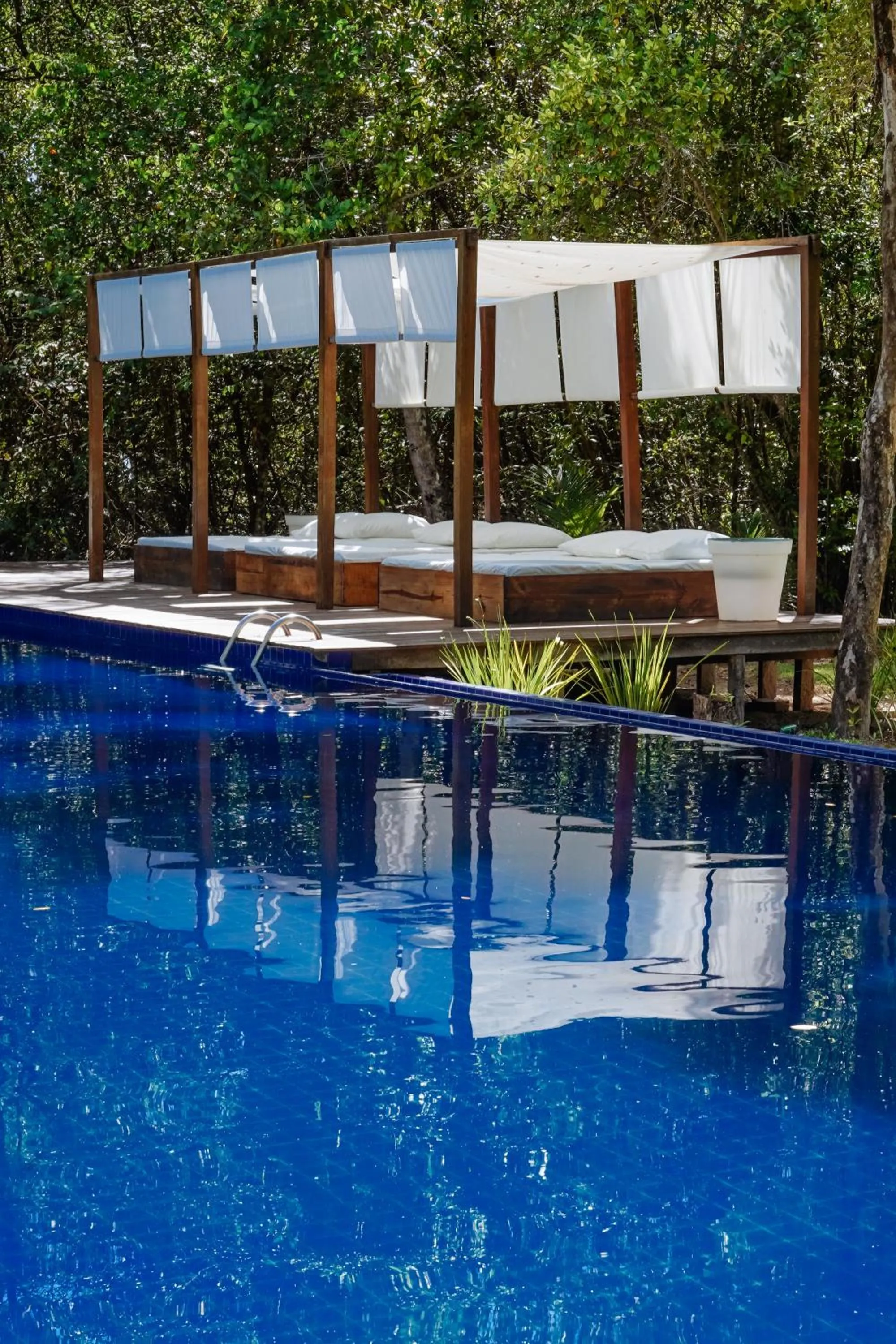 Pool view in Vila Dos Orixás Boutique Hotel