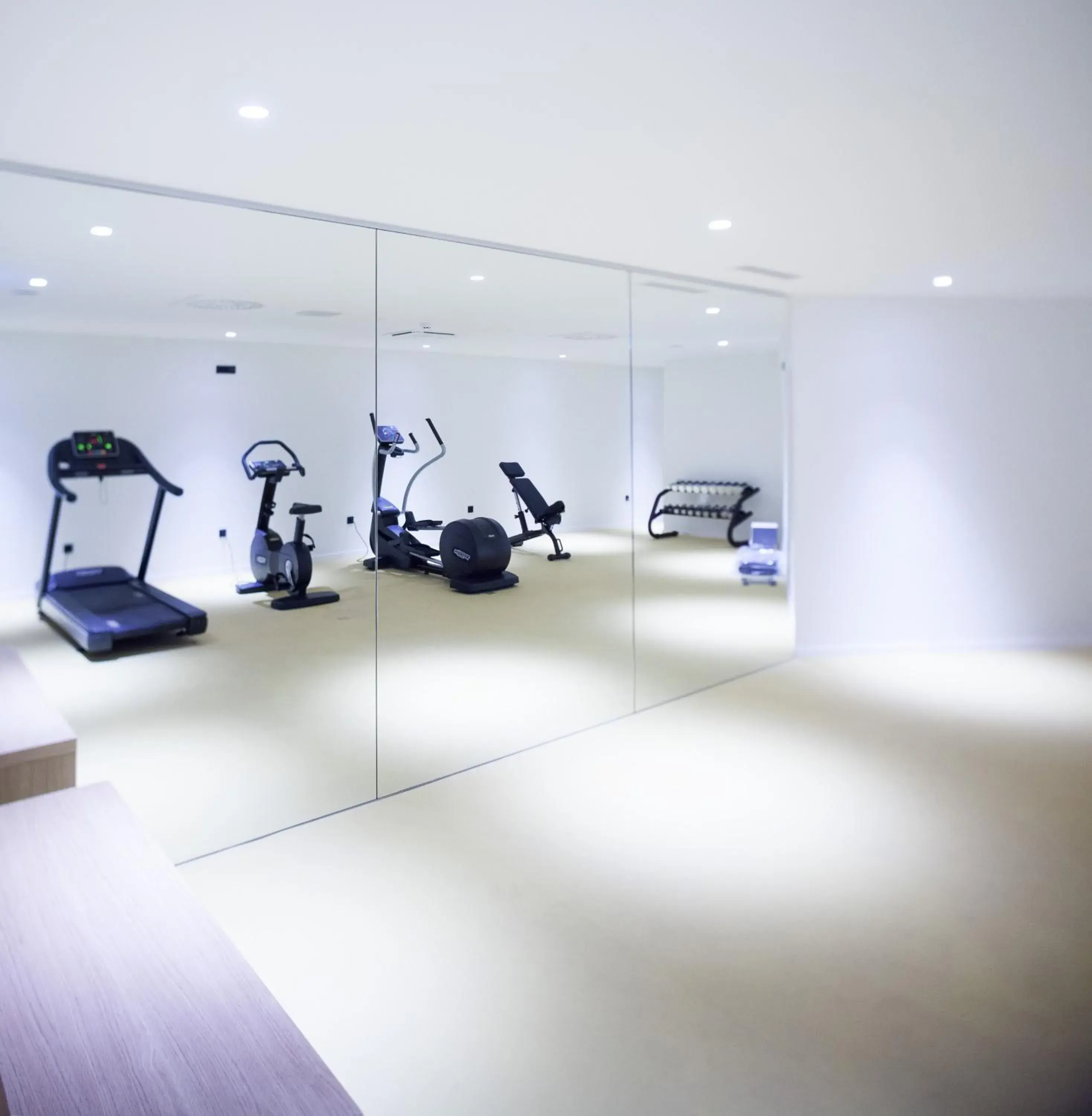 Fitness centre/facilities in One Suite Hotel Fitness centre/facilities in One Suite Hotel