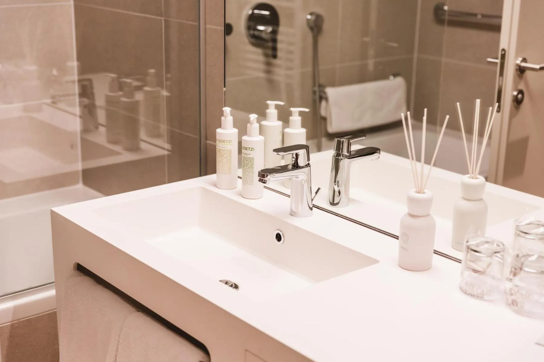 Bathroom in One Suite Hotel