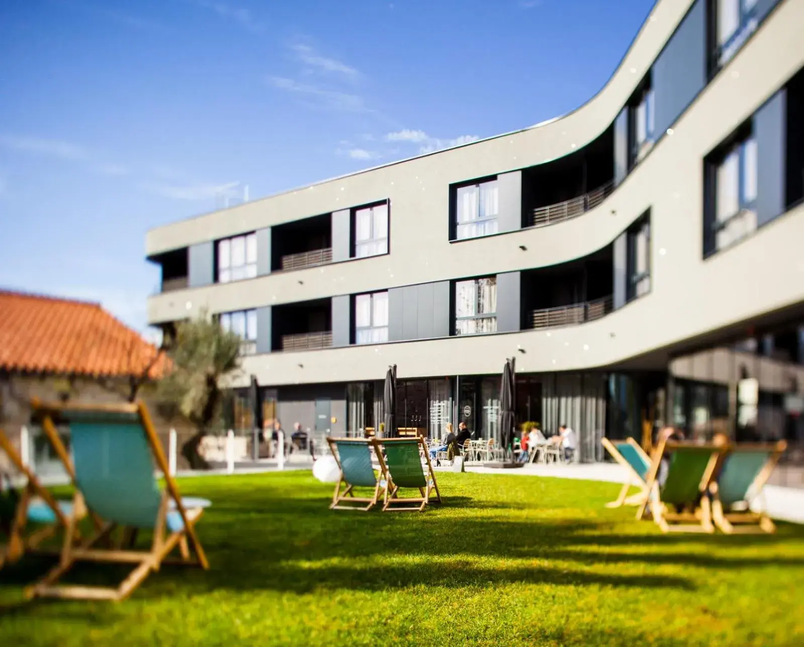 Facade/entrance in One Suite Hotel Facade/entrance in One Suite Hotel