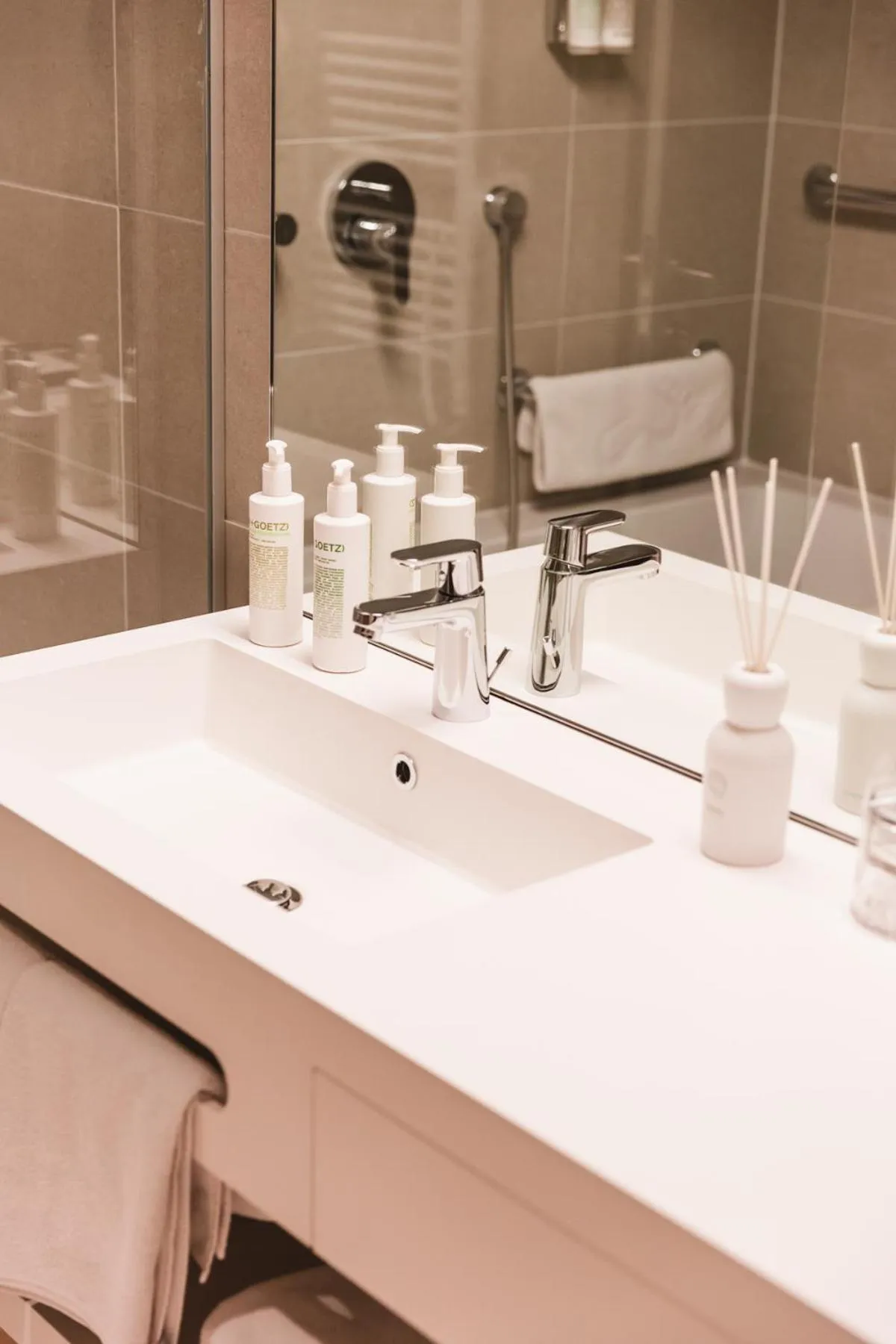 Bathroom in One Suite Hotel