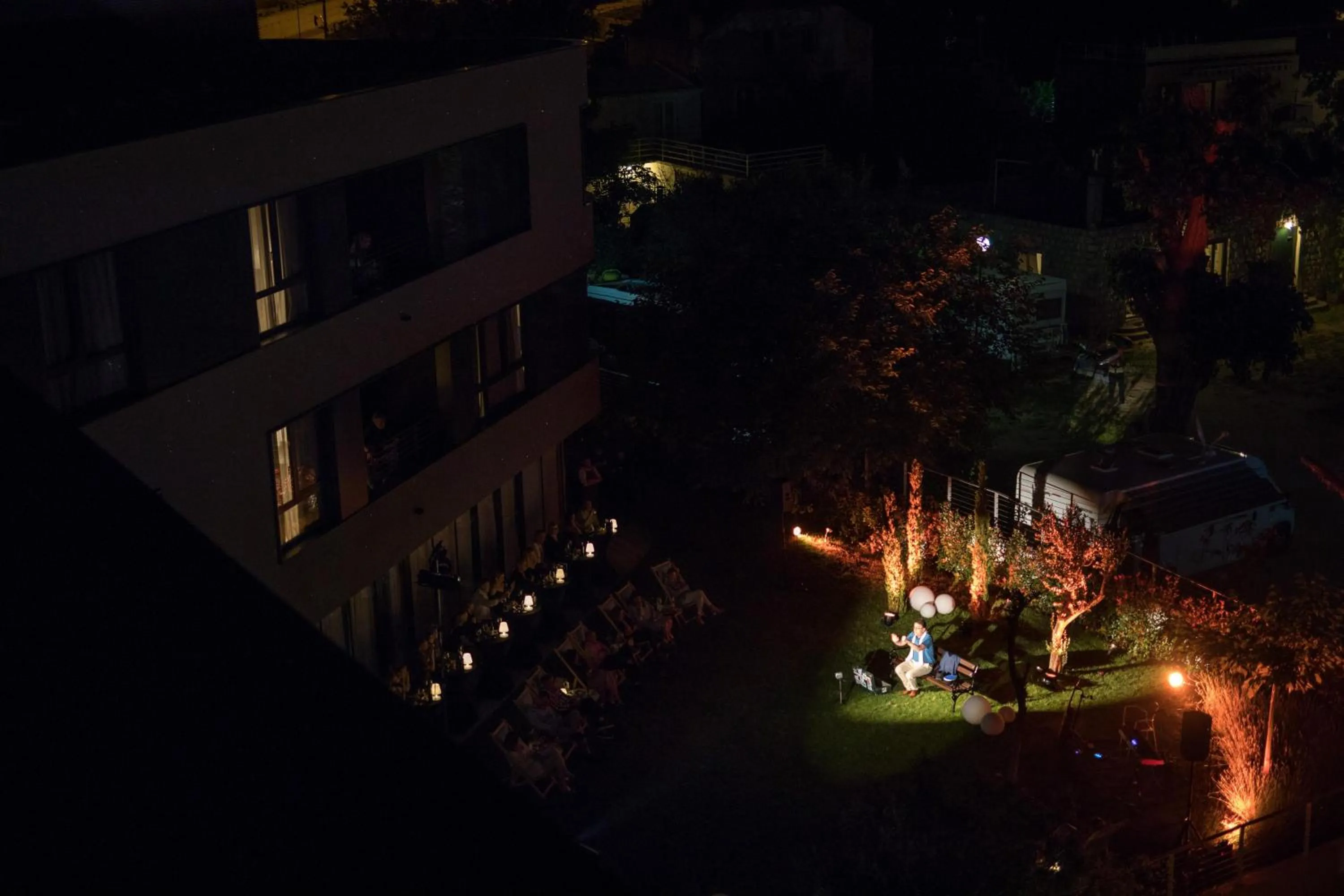 Bird's eye view in One Suite Hotel