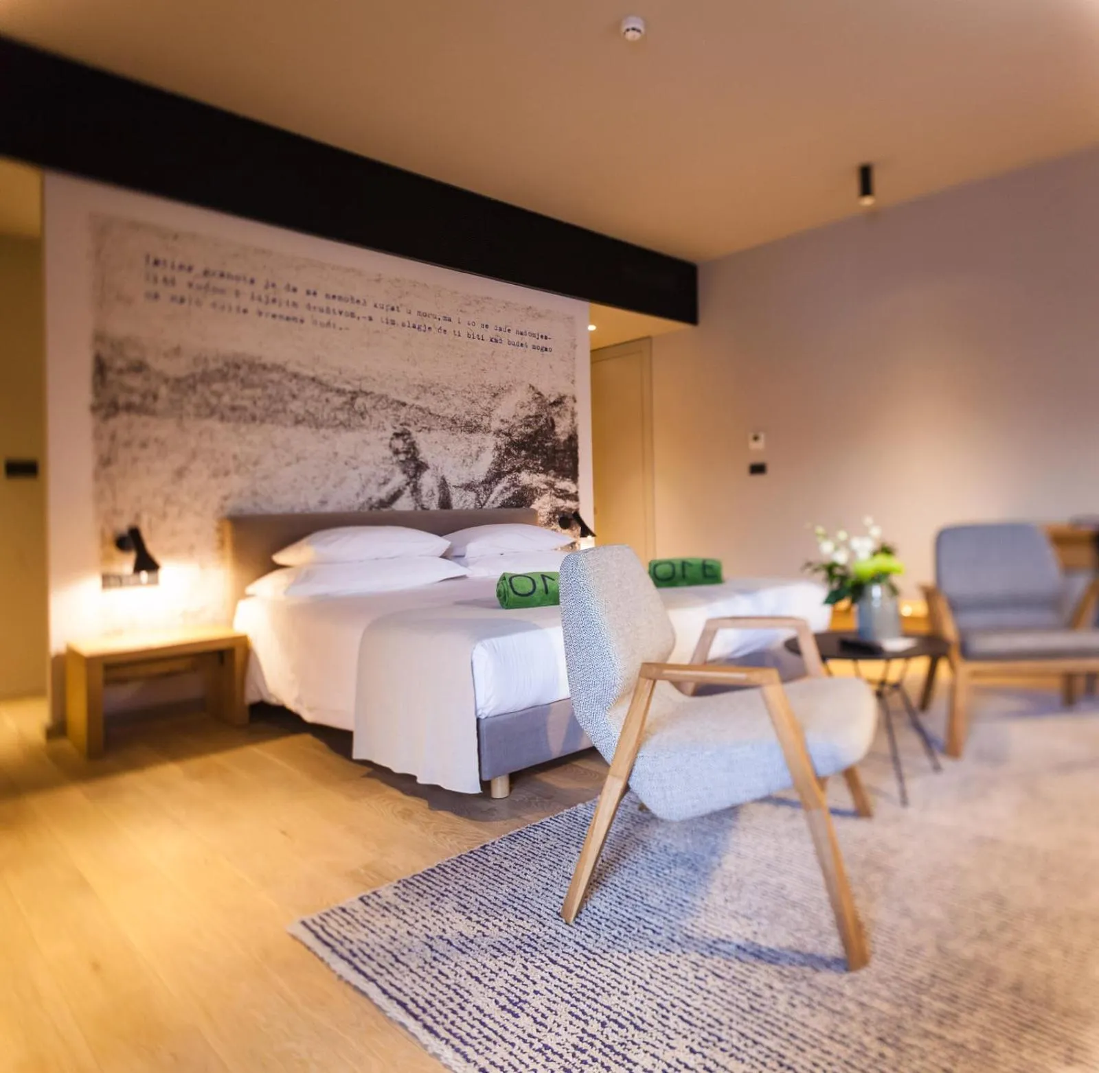 Bed in One Suite Hotel