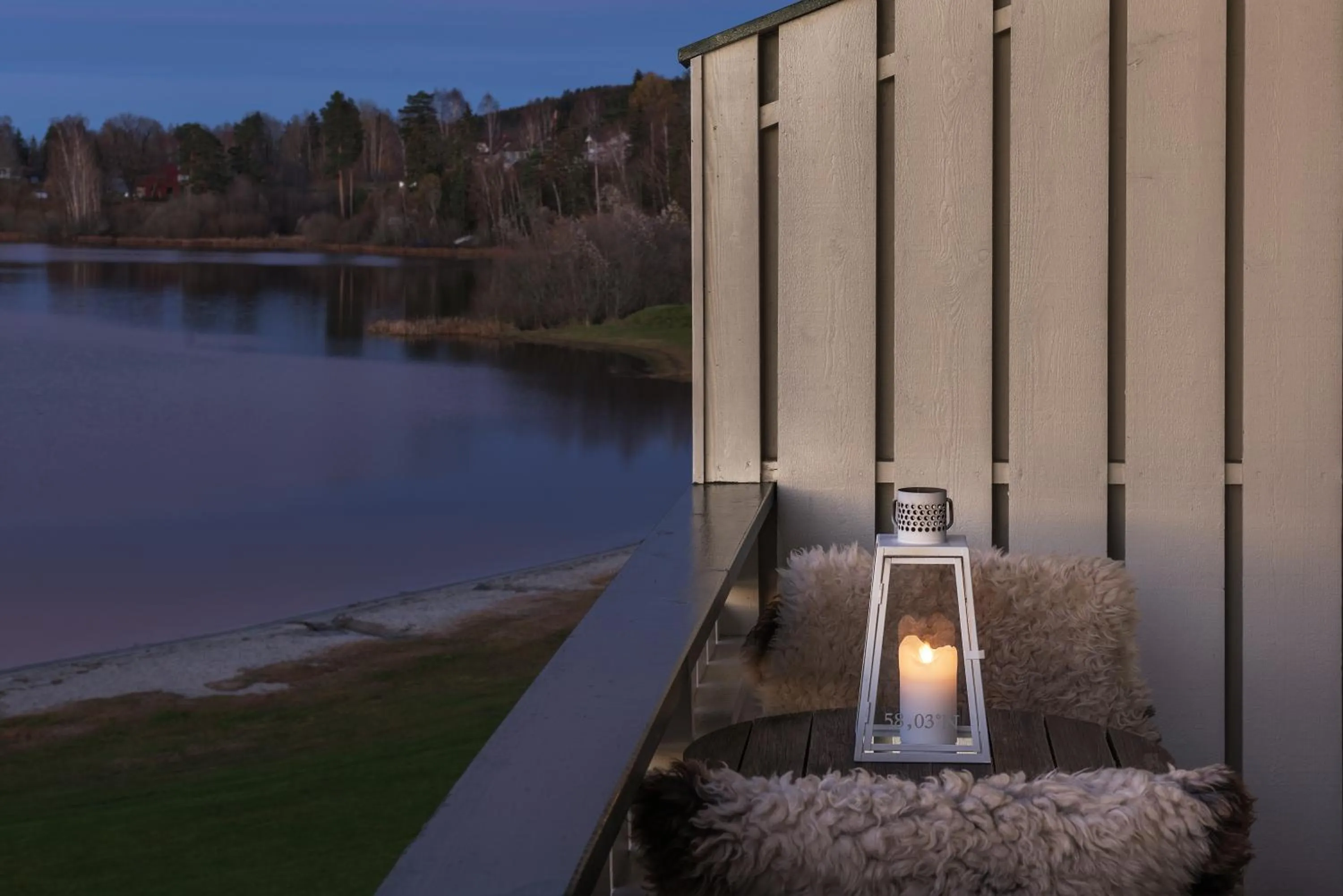 Balcony/Terrace in Tyrifjord Hotell
