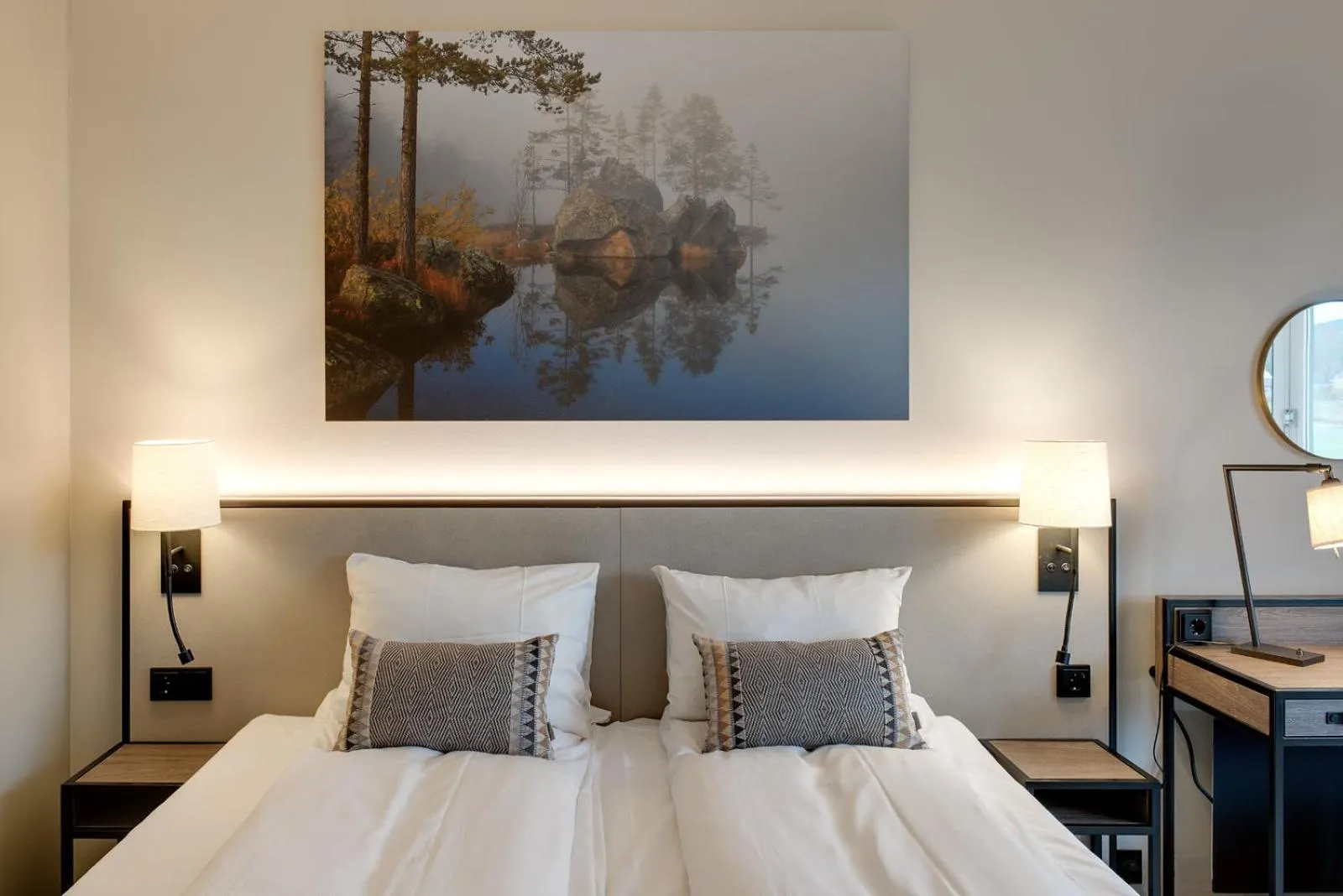 Bed in Tyrifjord Hotell