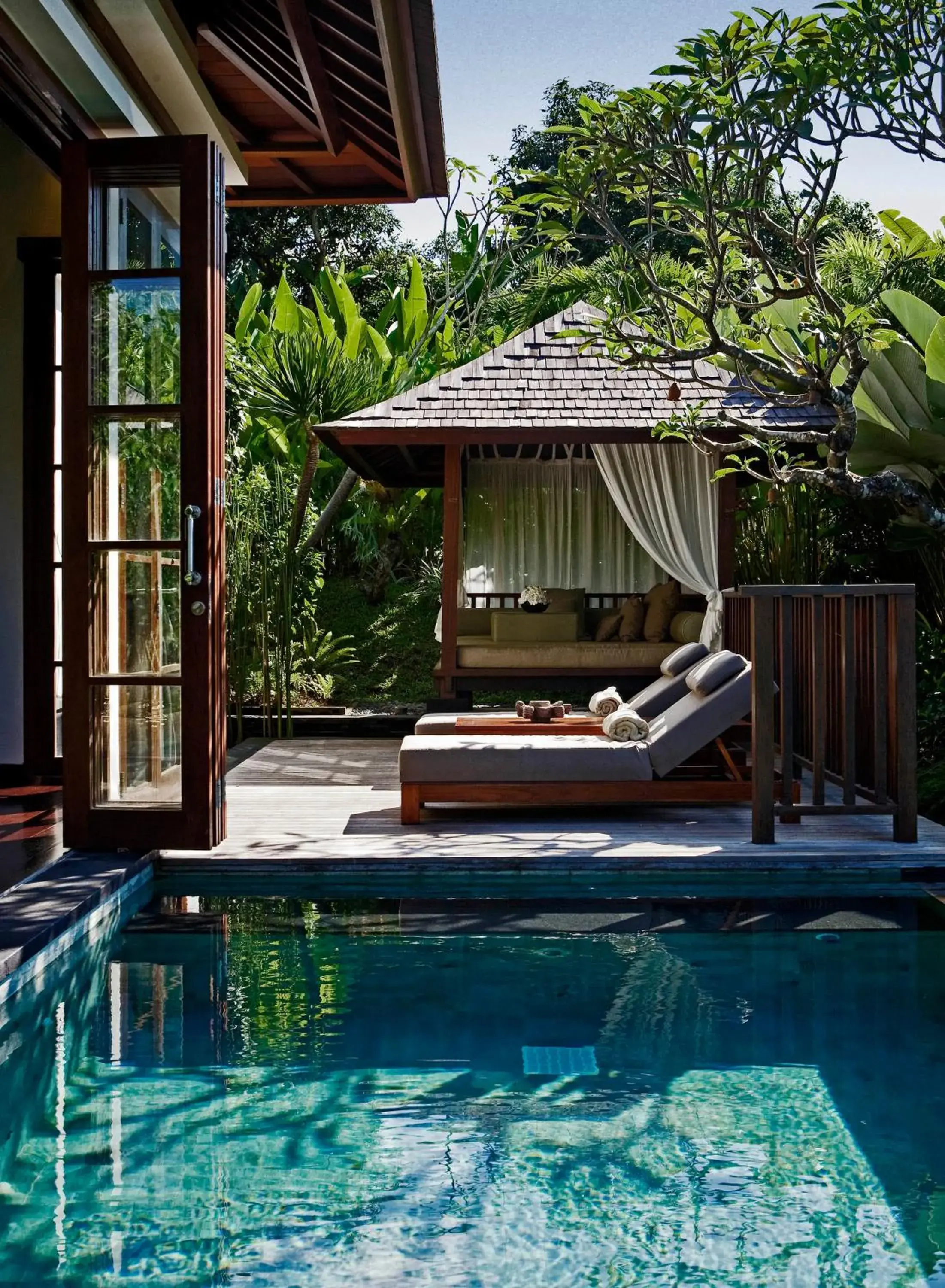 Pool view in The Damai Pool view in The Damai