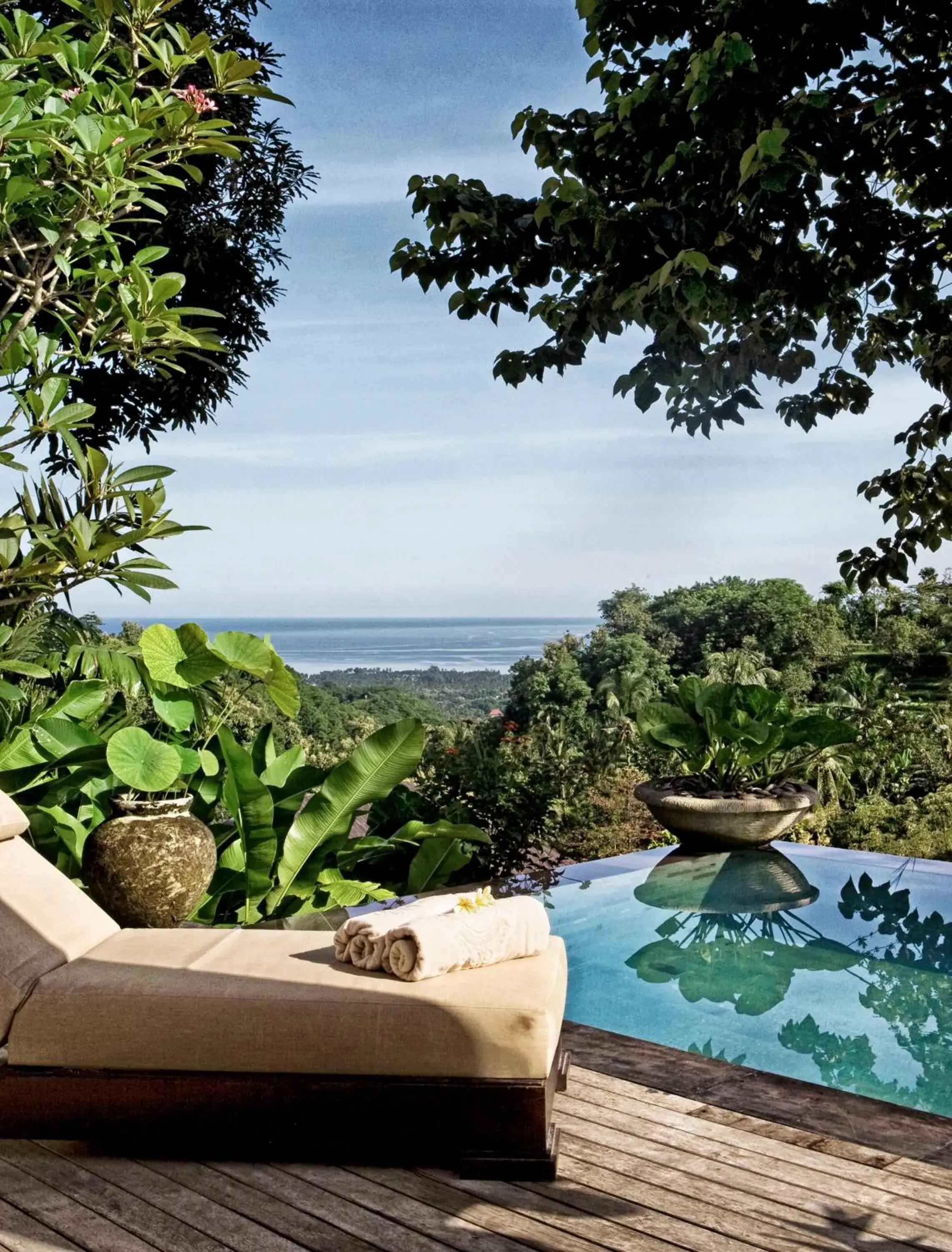 Pool view in The Damai Pool view in The Damai