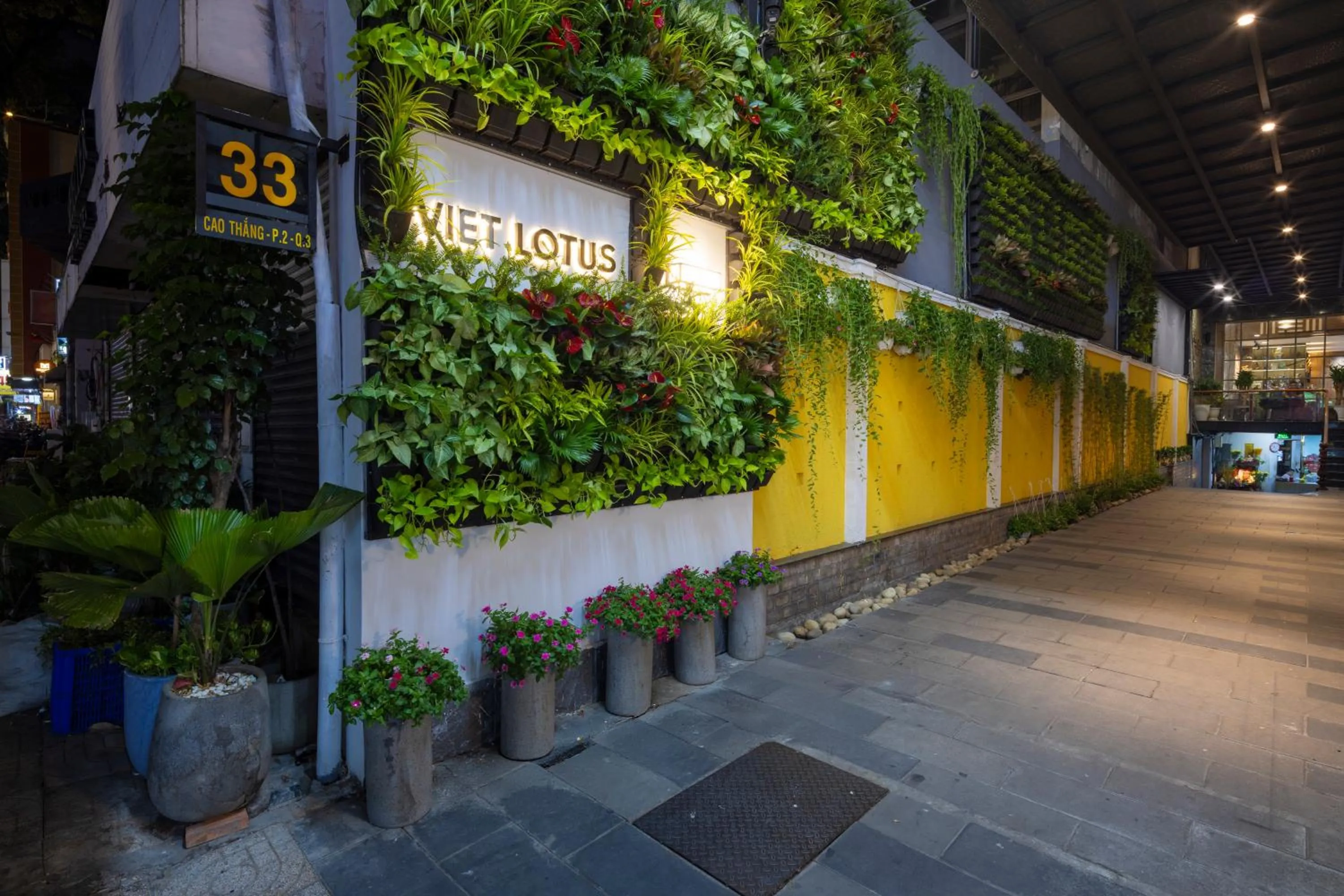 Facade/entrance in Viet Lotus Saigon Hotel