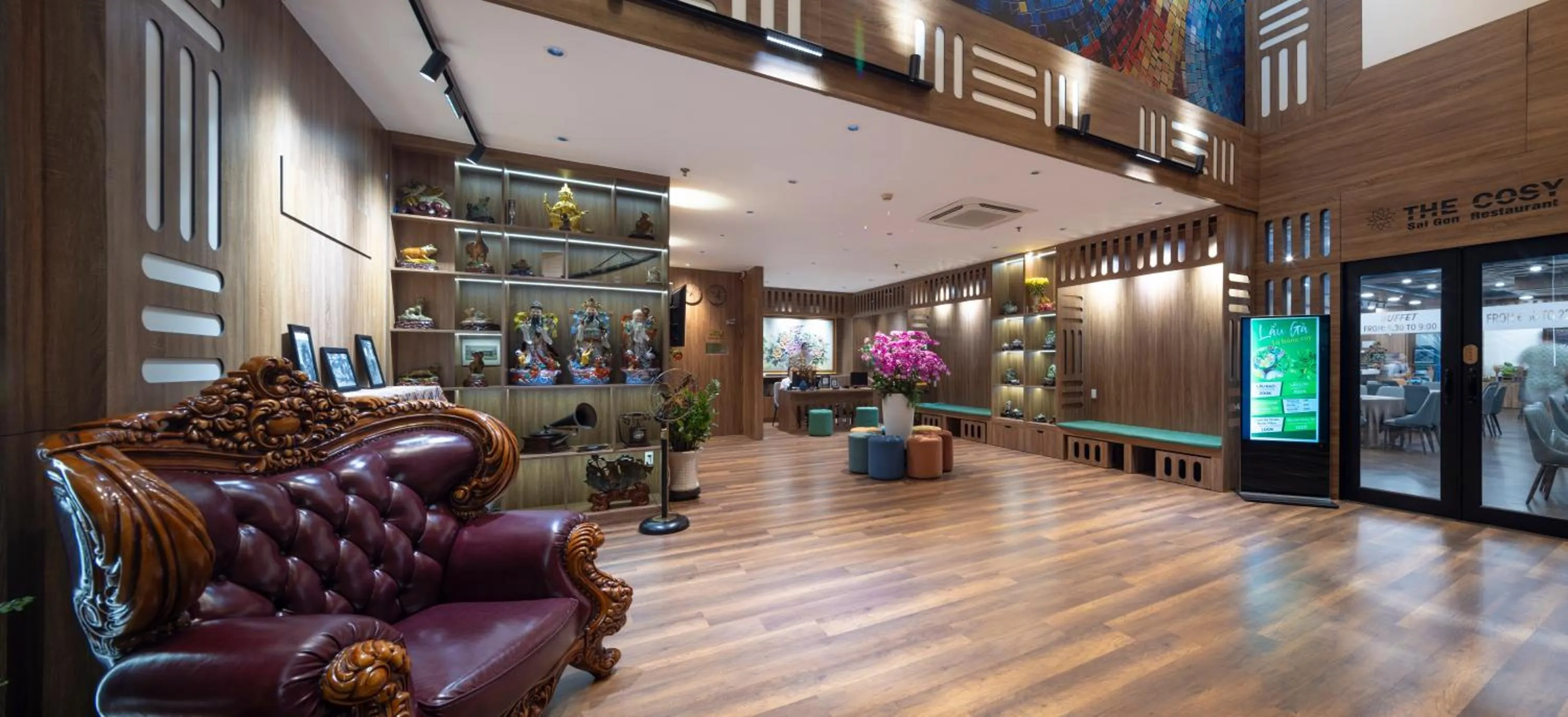 Lobby or reception in Sen Viet Hotel