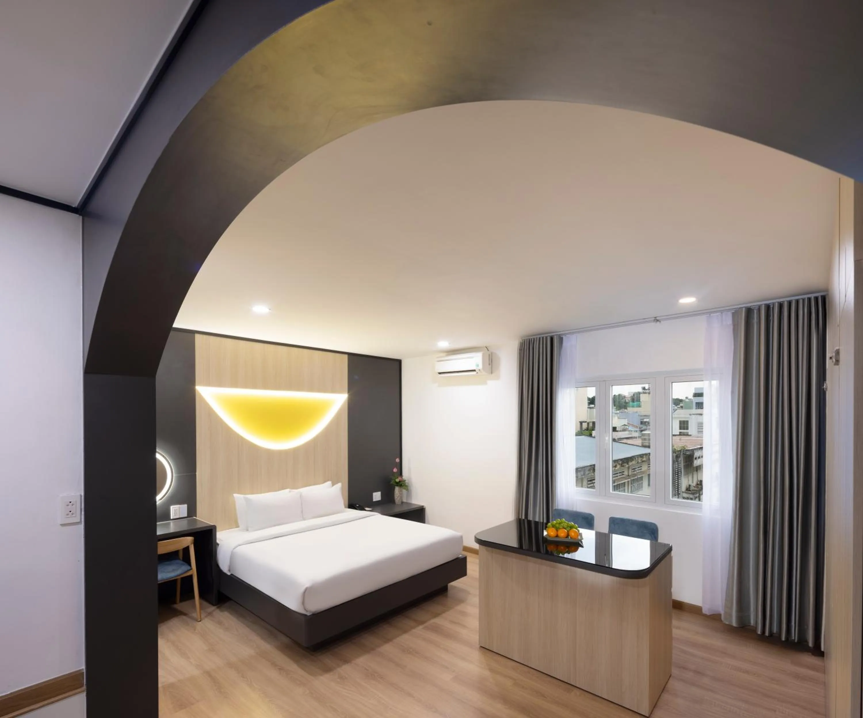 Bedroom, Bed in Sen Viet Hotel