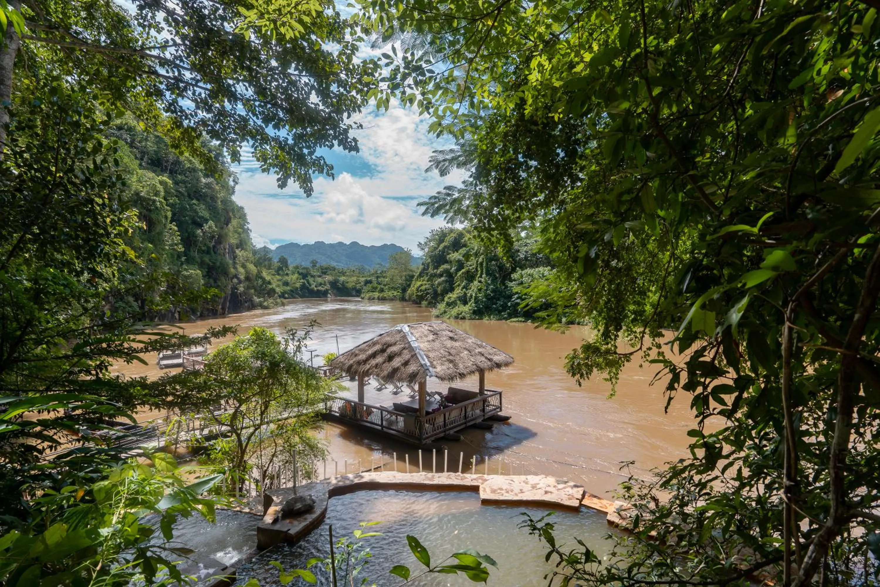Natural landscape in Hintok River Camp
