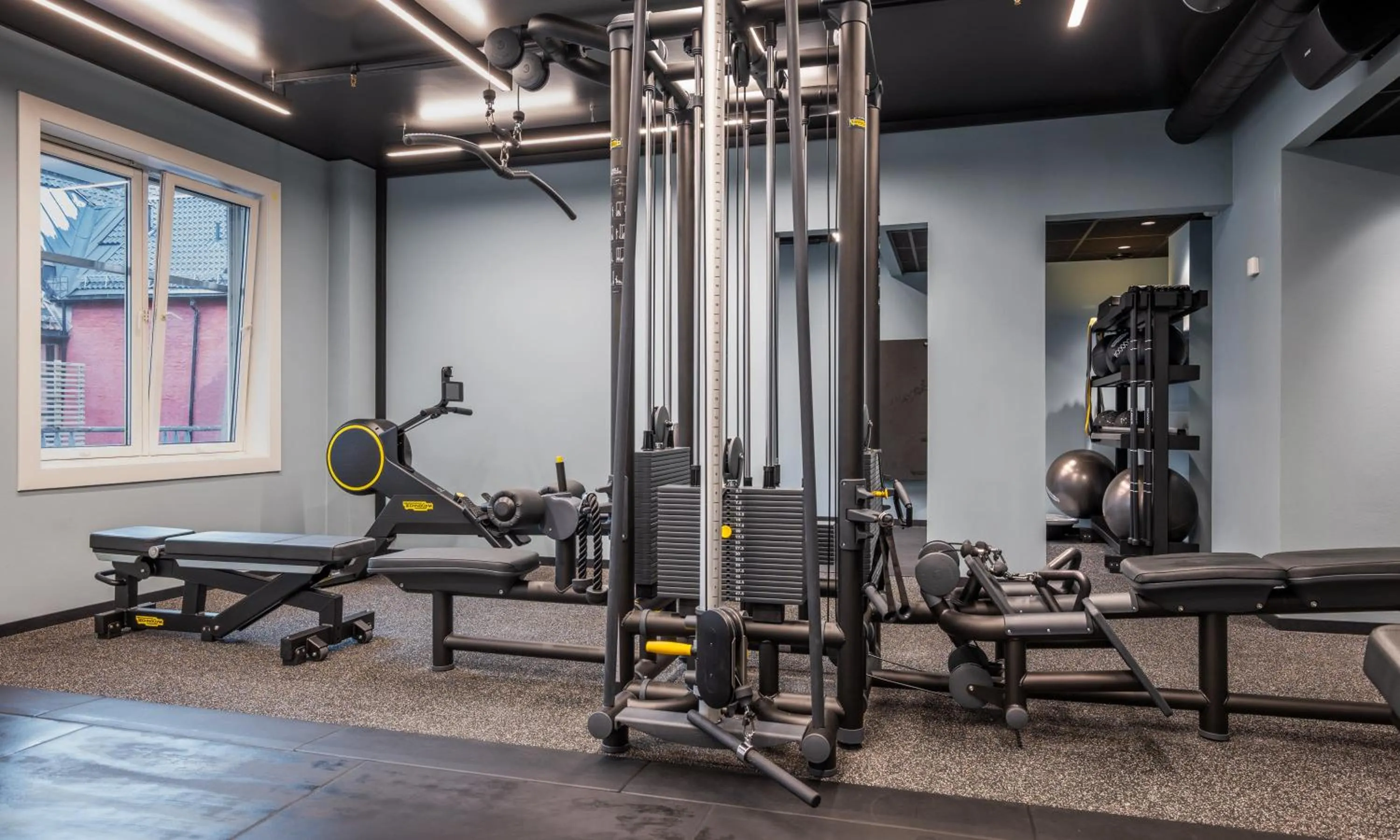 Fitness centre/facilities in Thon Hotel Panorama